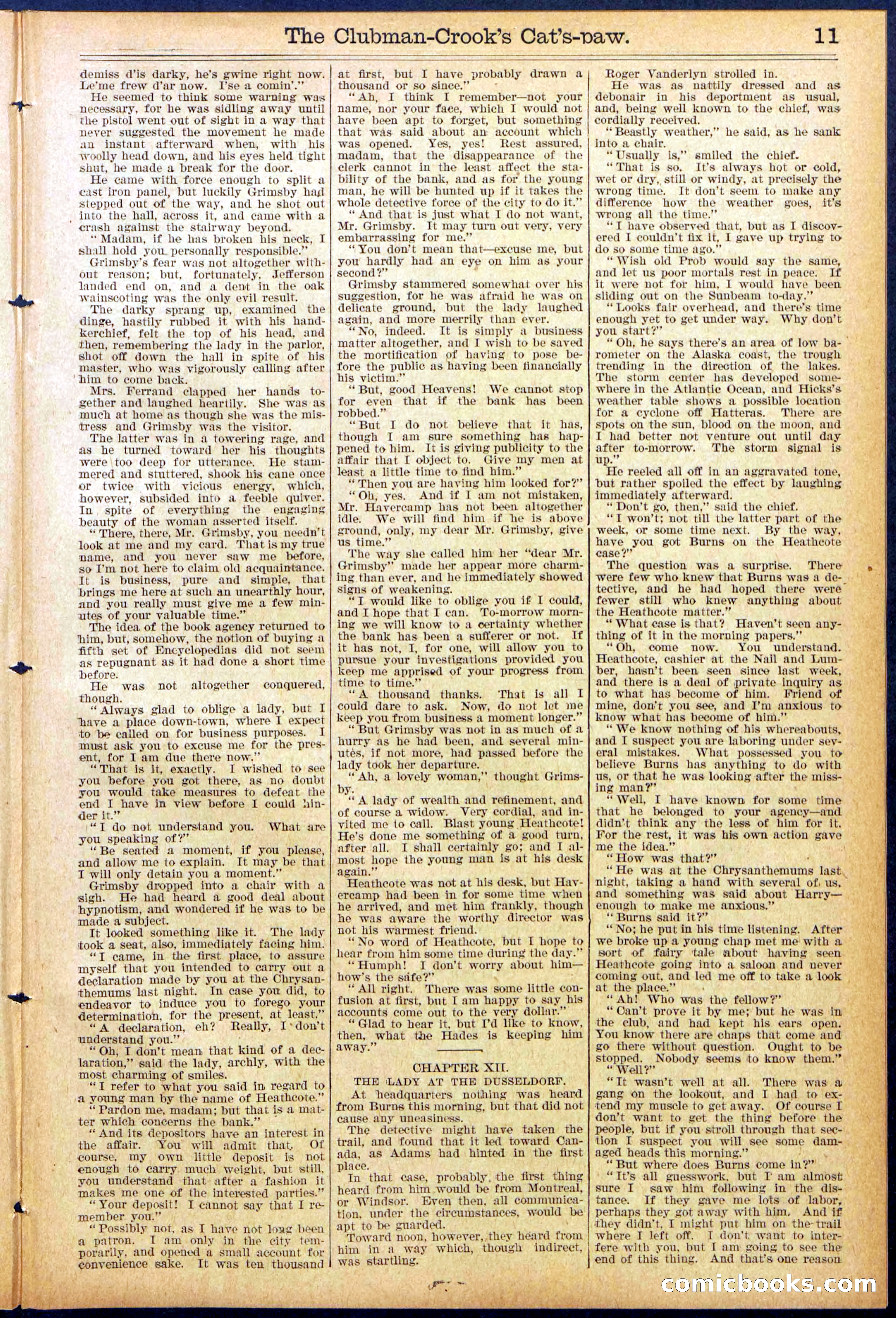 Beadle's New York Dime Library, No. 881 — page 11 of 32
