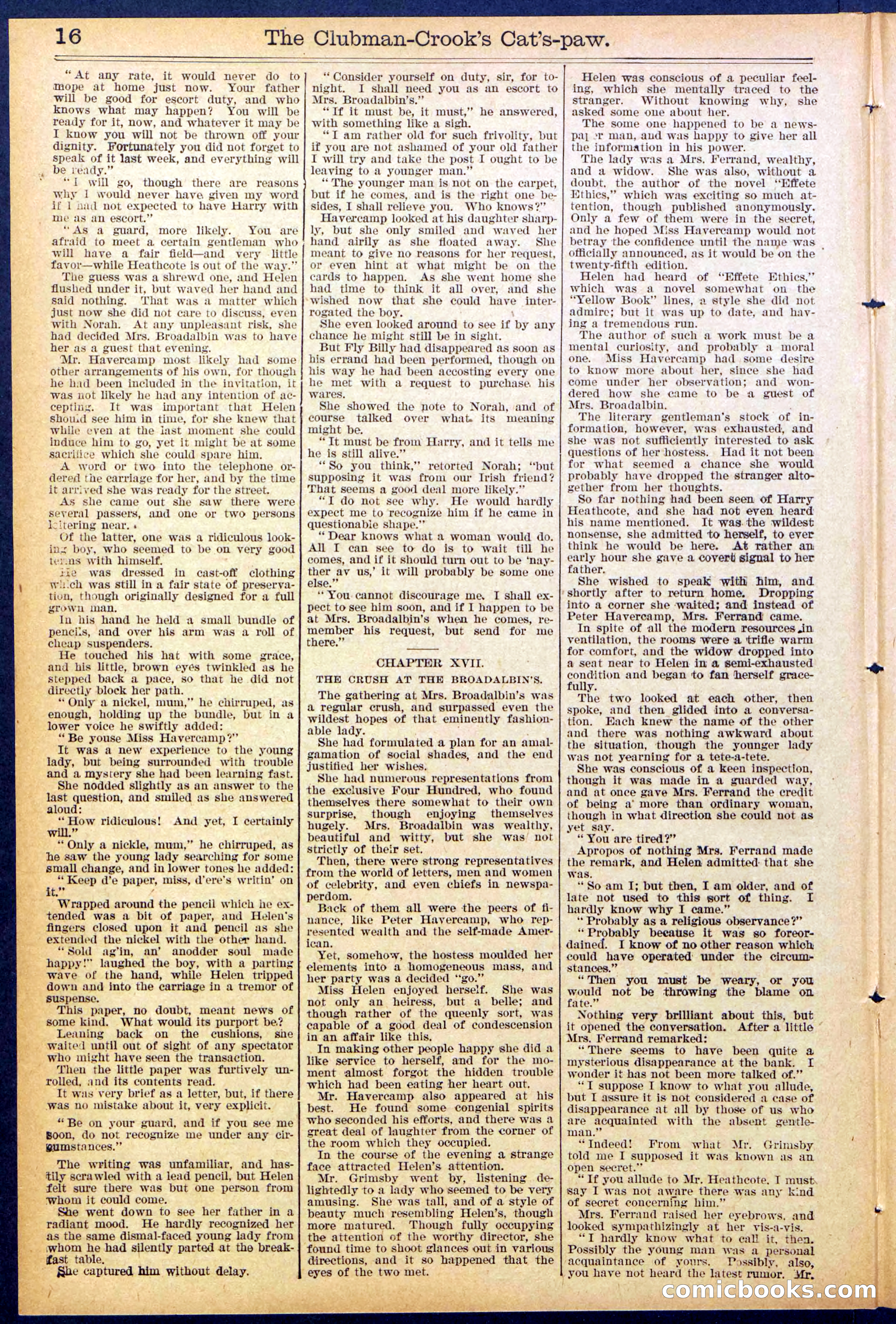 Beadle's New York Dime Library, No. 881 — page 16 of 32