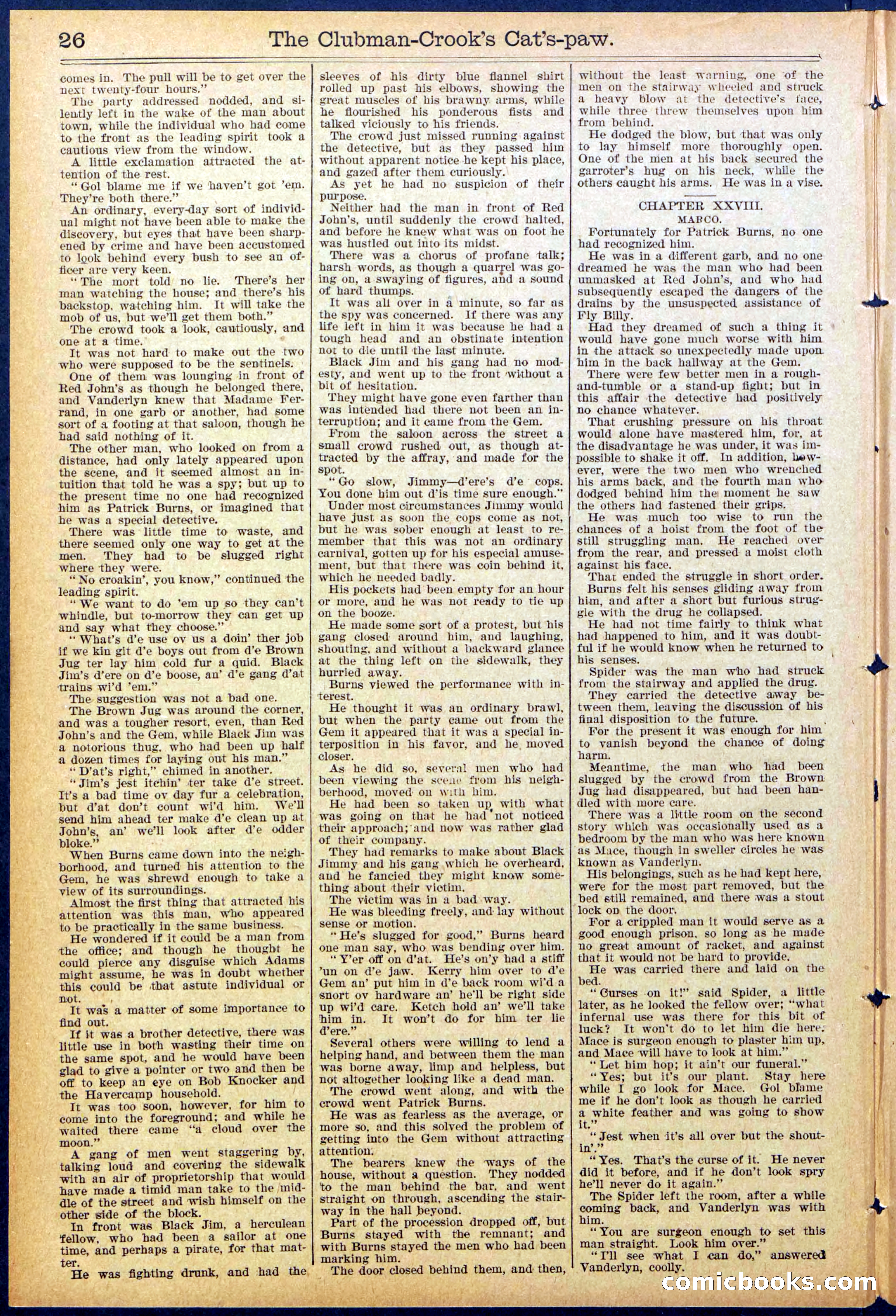 Beadle's New York Dime Library, No. 881 — page 26 of 32