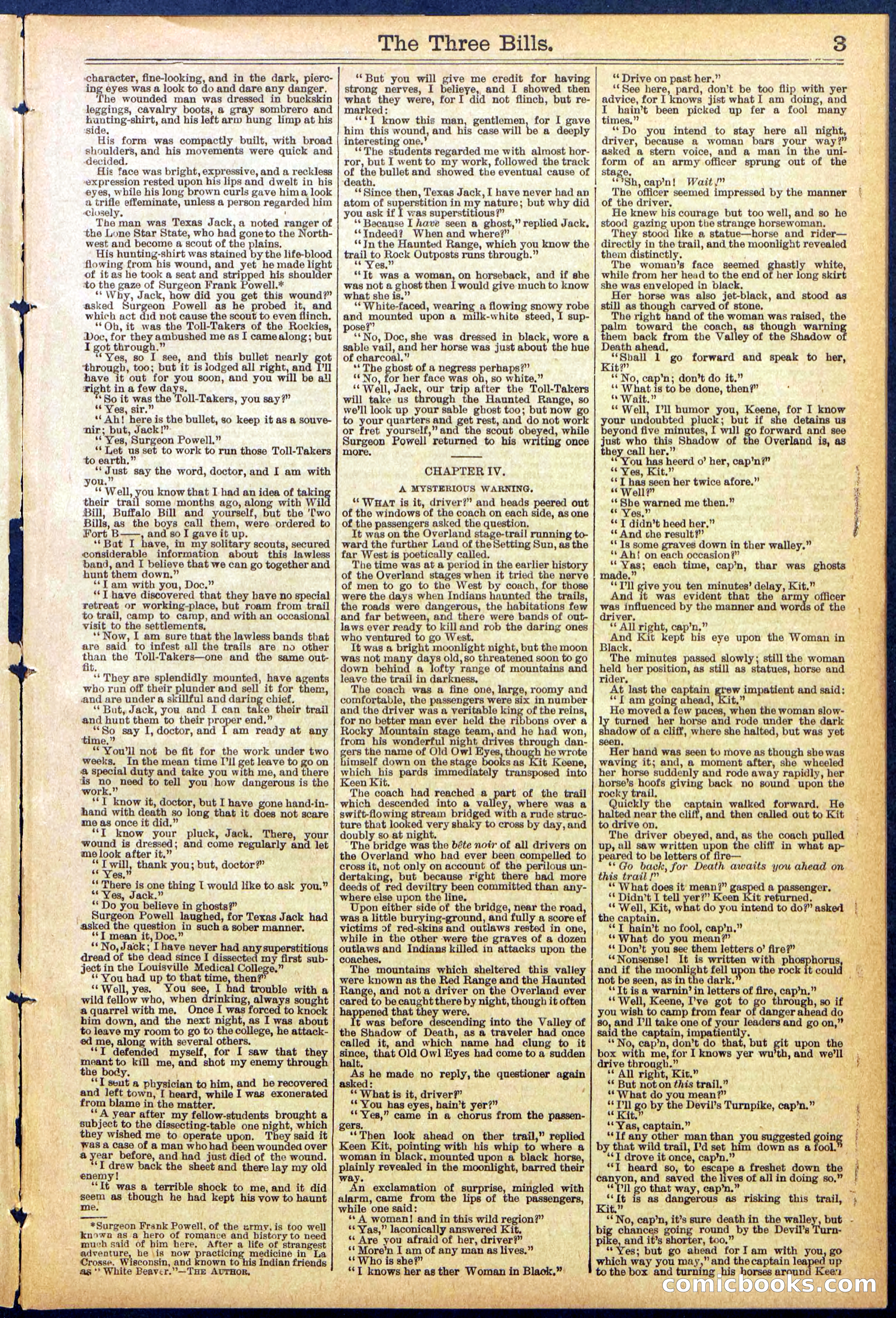 Beadle's New York Dime Library, No. 882 — page 3 of 32