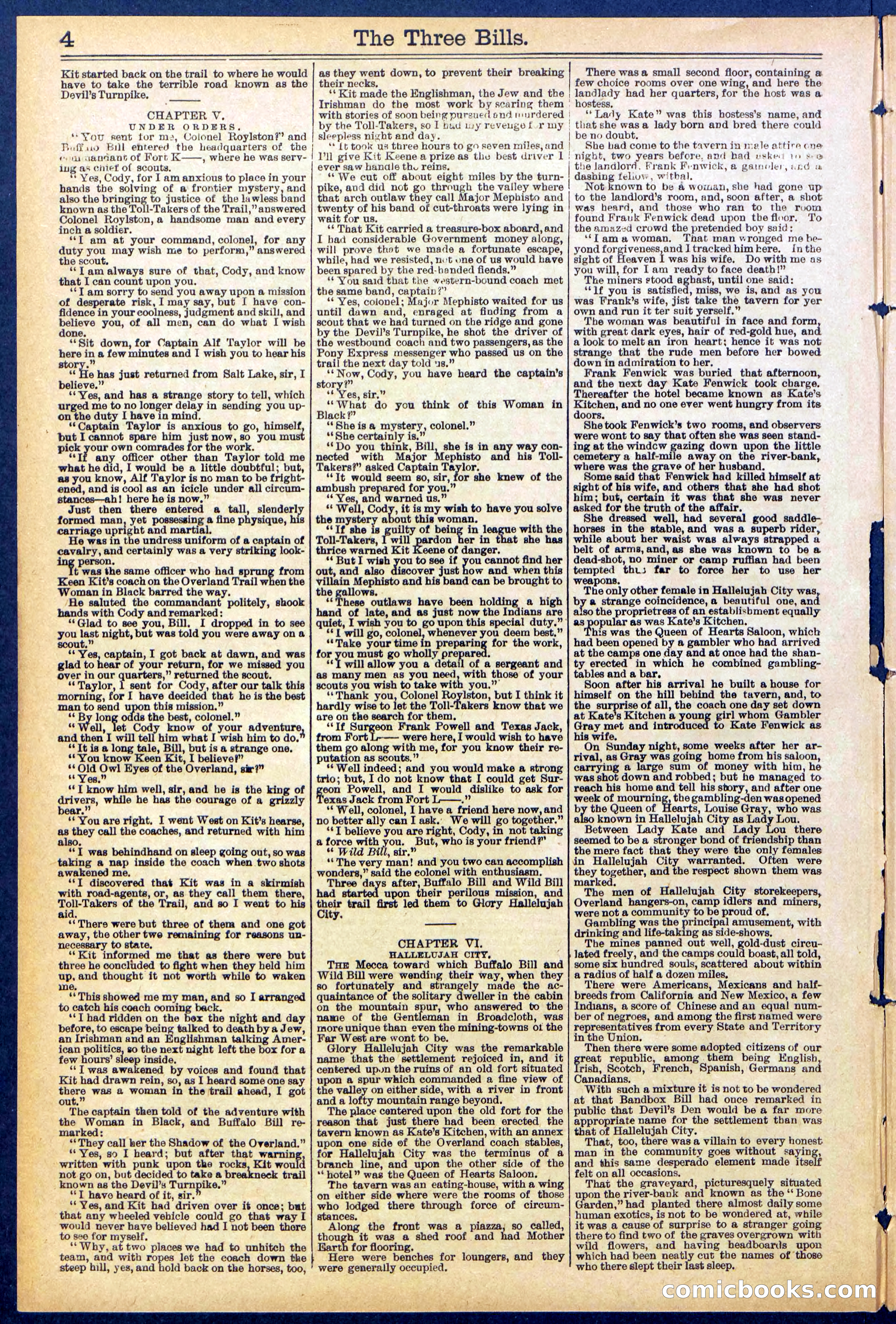 Beadle's New York Dime Library, No. 882 — page 4 of 32