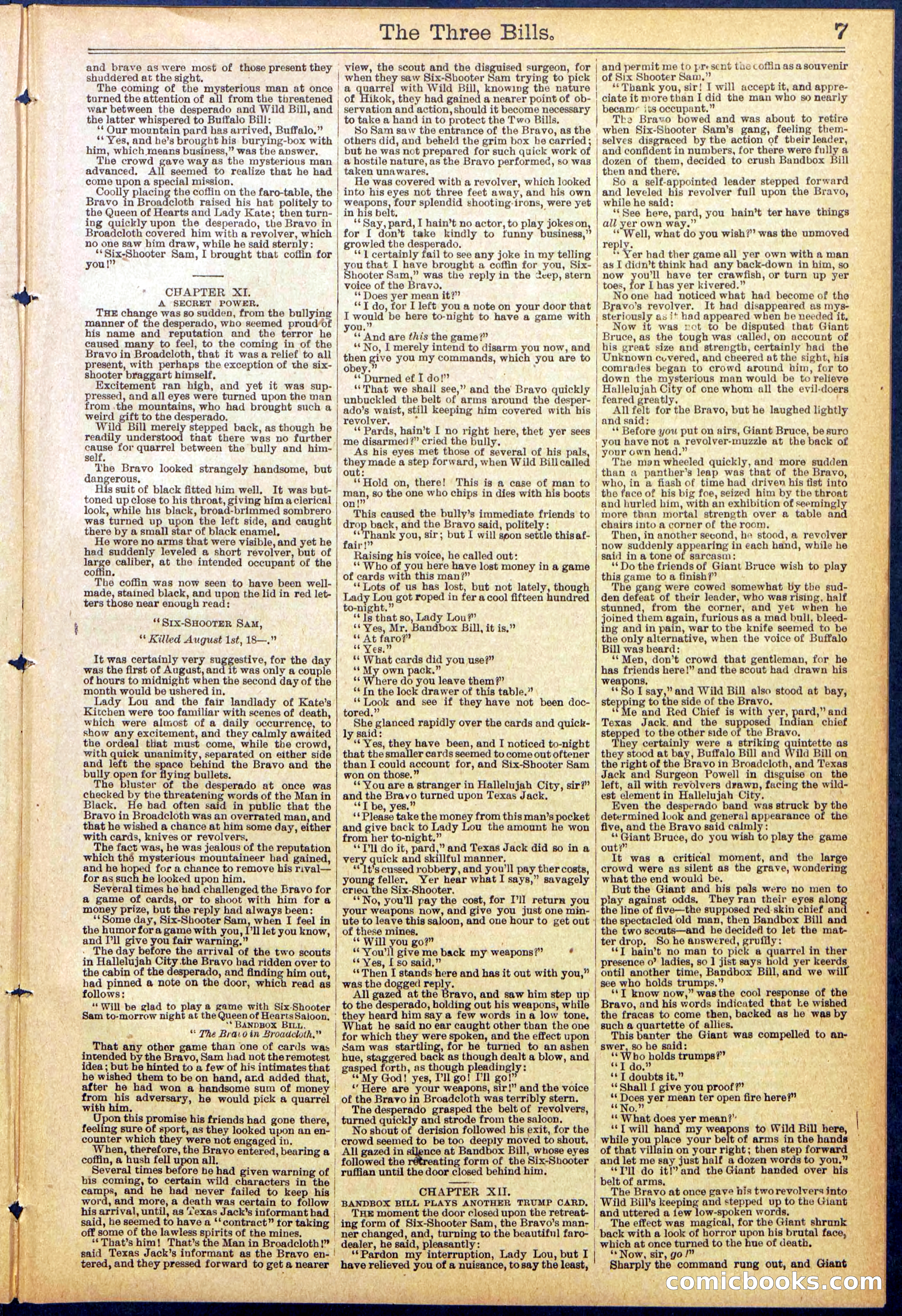 Beadle's New York Dime Library, No. 882 — page 7 of 32