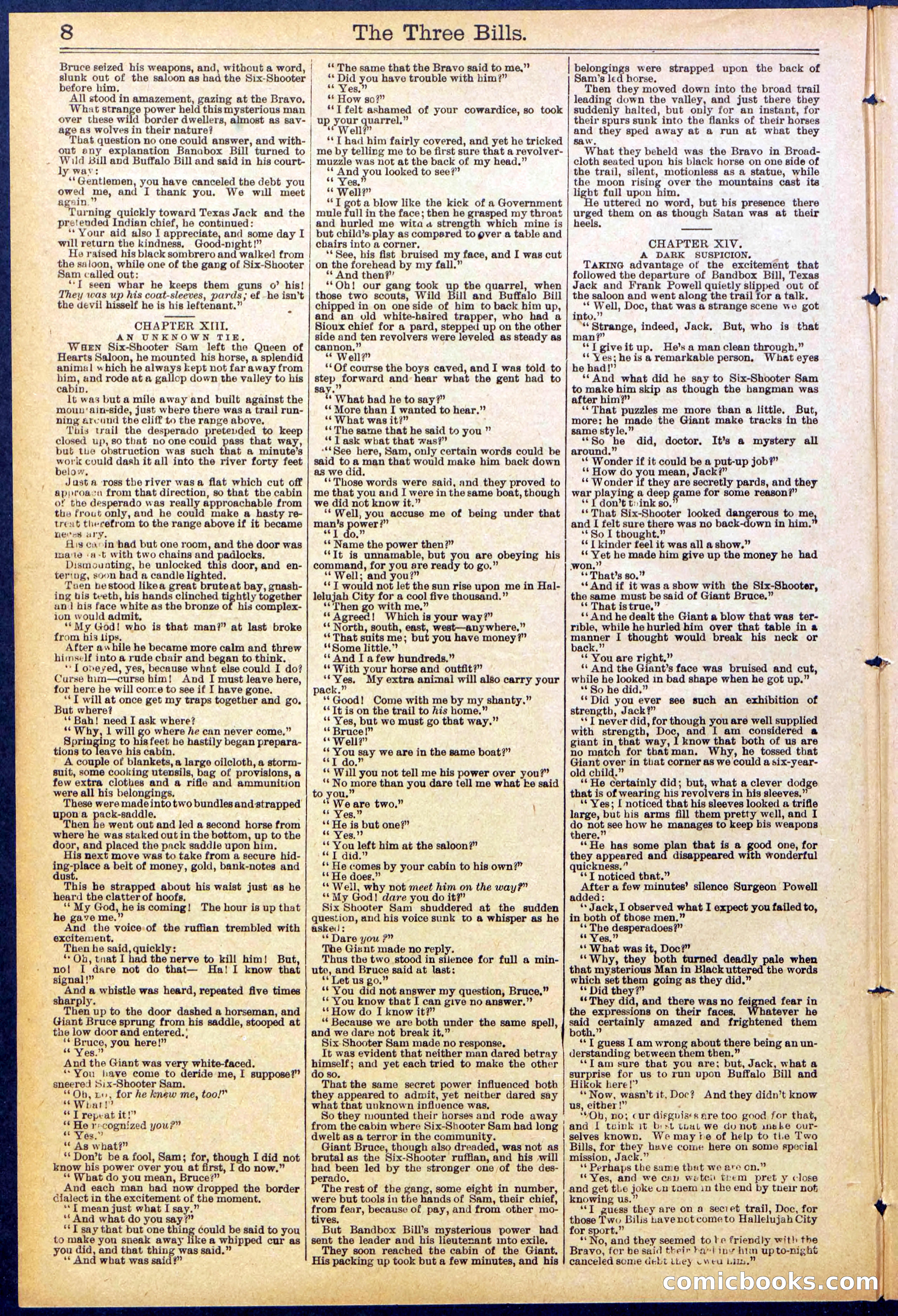 Beadle's New York Dime Library, No. 882 — page 8 of 32