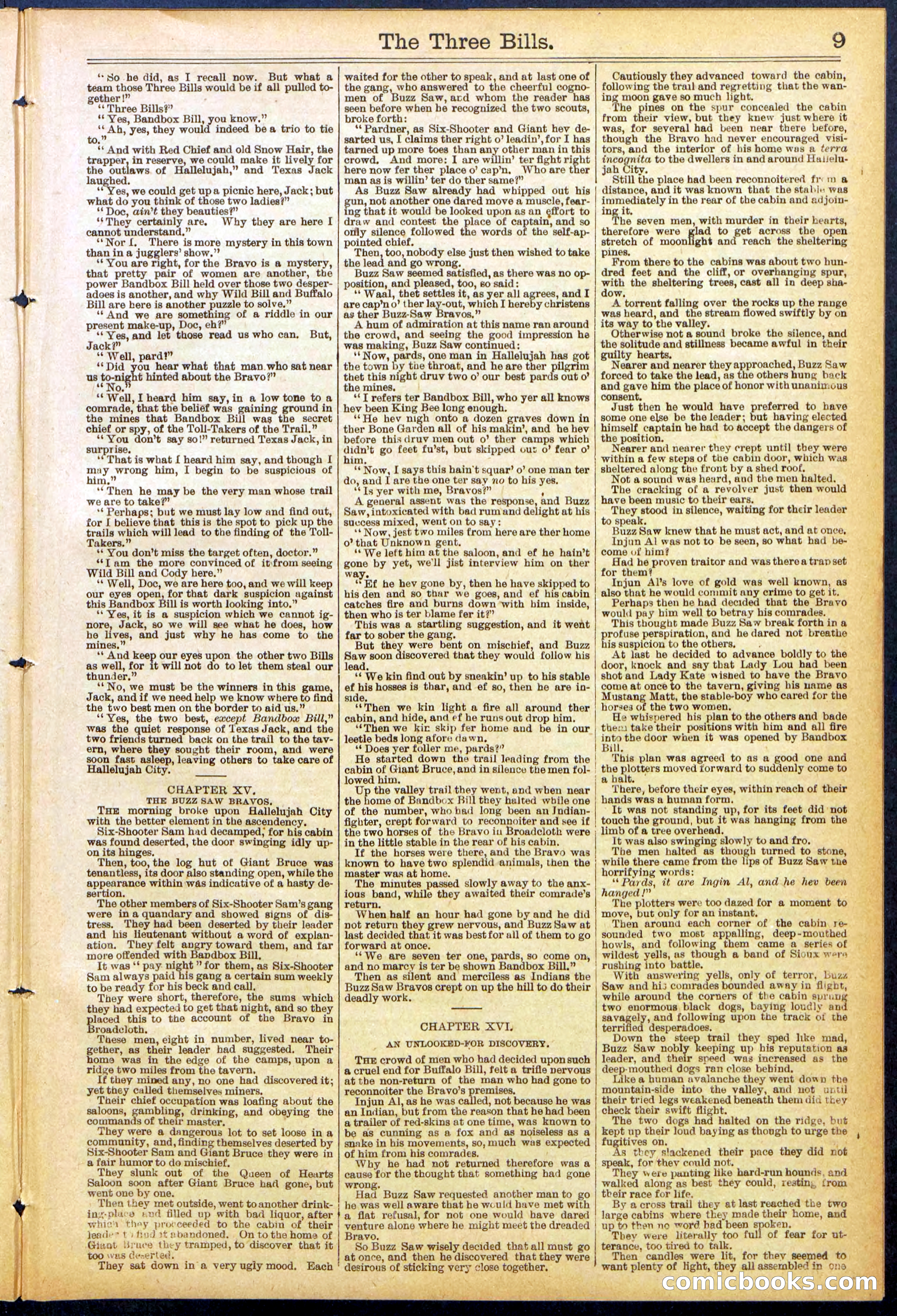 Beadle's New York Dime Library, No. 882 — page 9 of 32