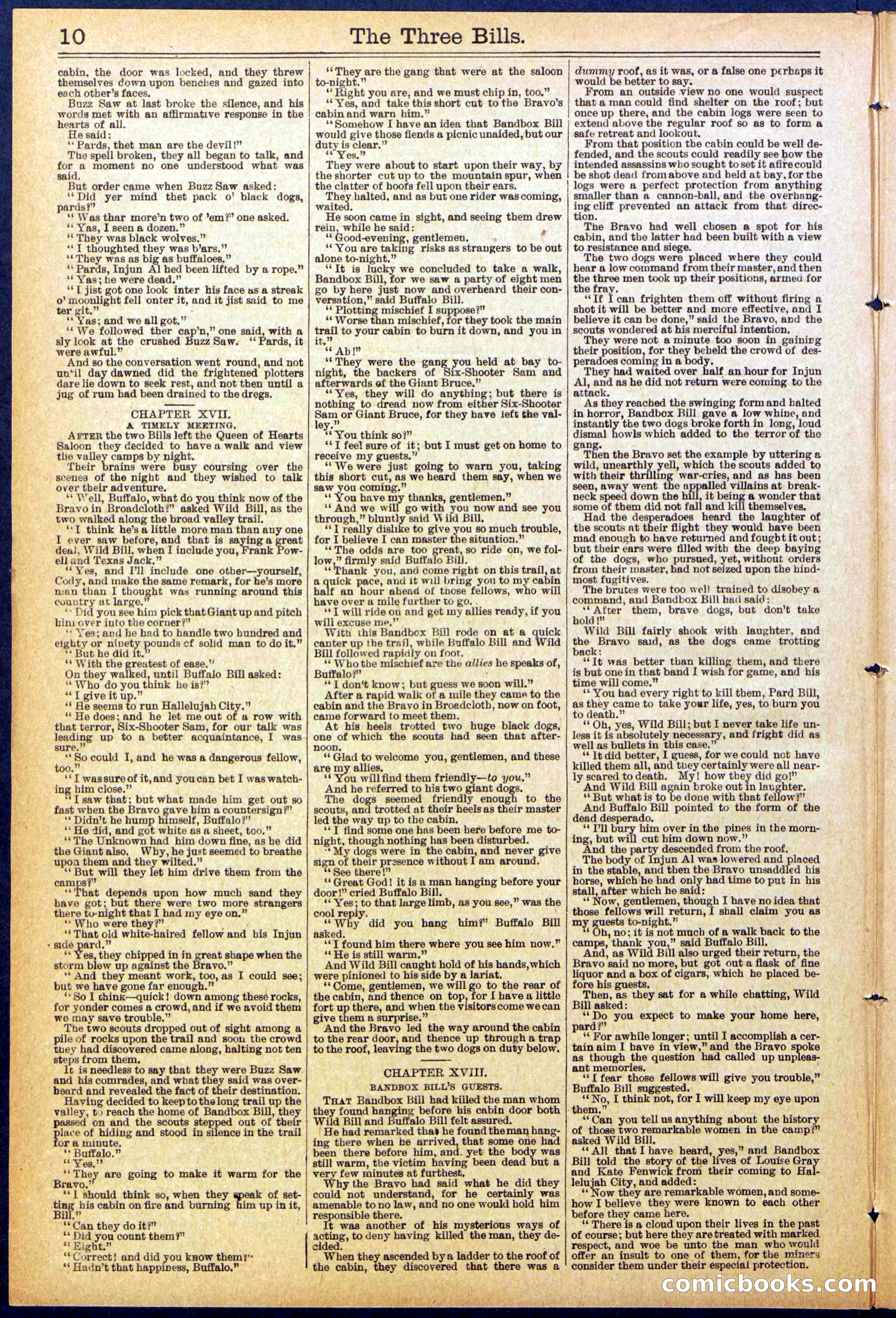 Beadle's New York Dime Library, No. 882 — page 10 of 32