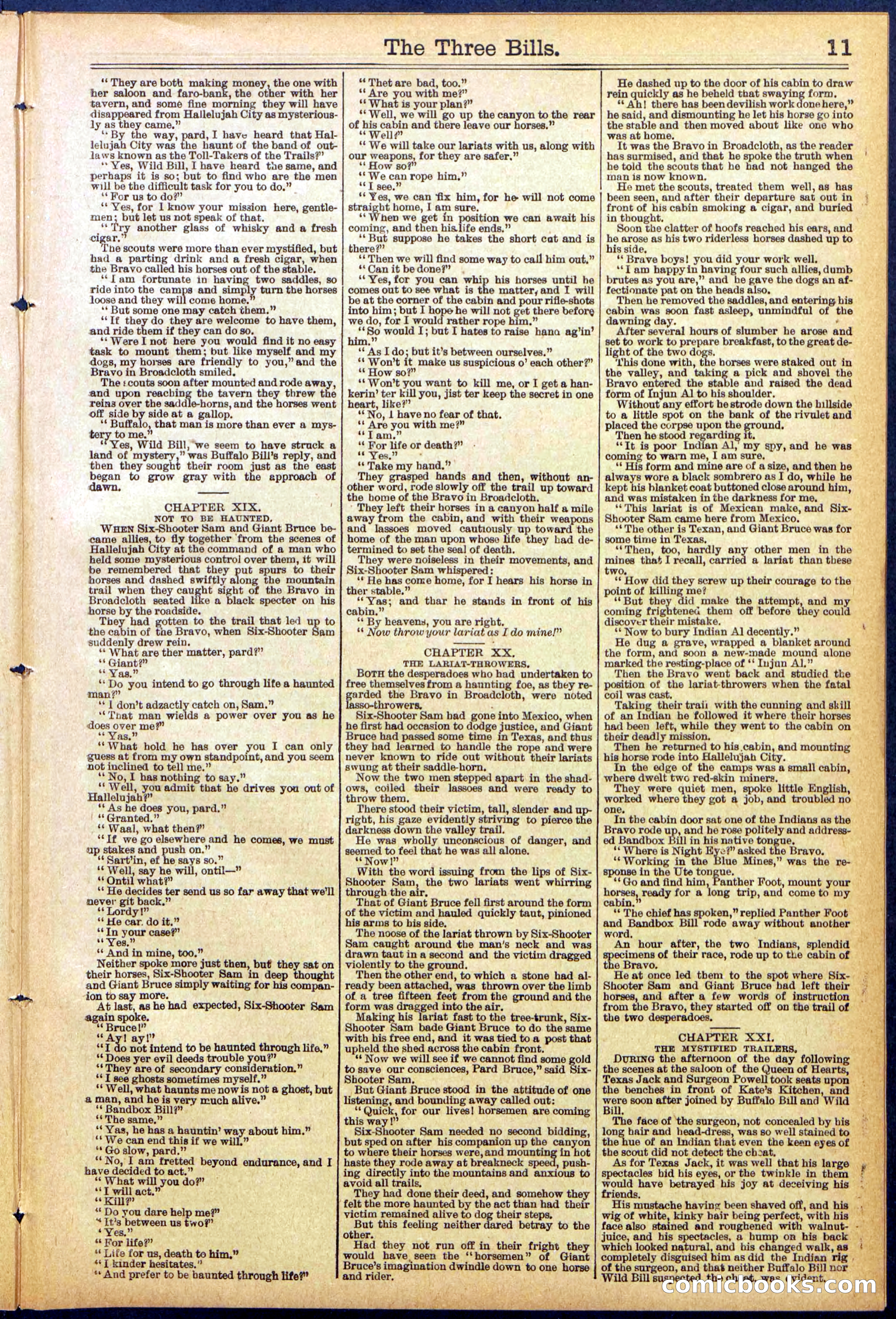 Beadle's New York Dime Library, No. 882 — page 11 of 32