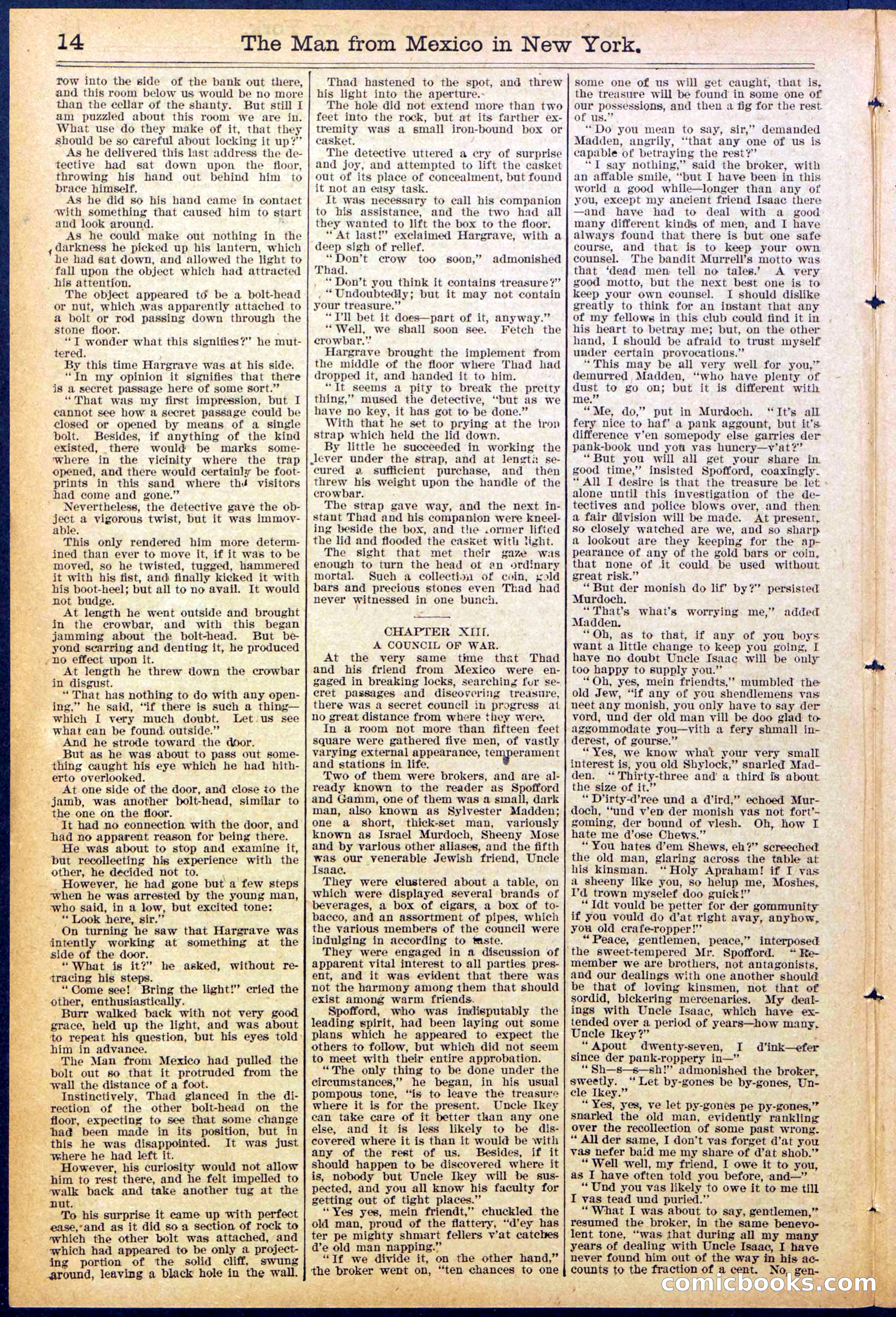 Beadle's New York Dime Library No. 883 — page 14 of 32