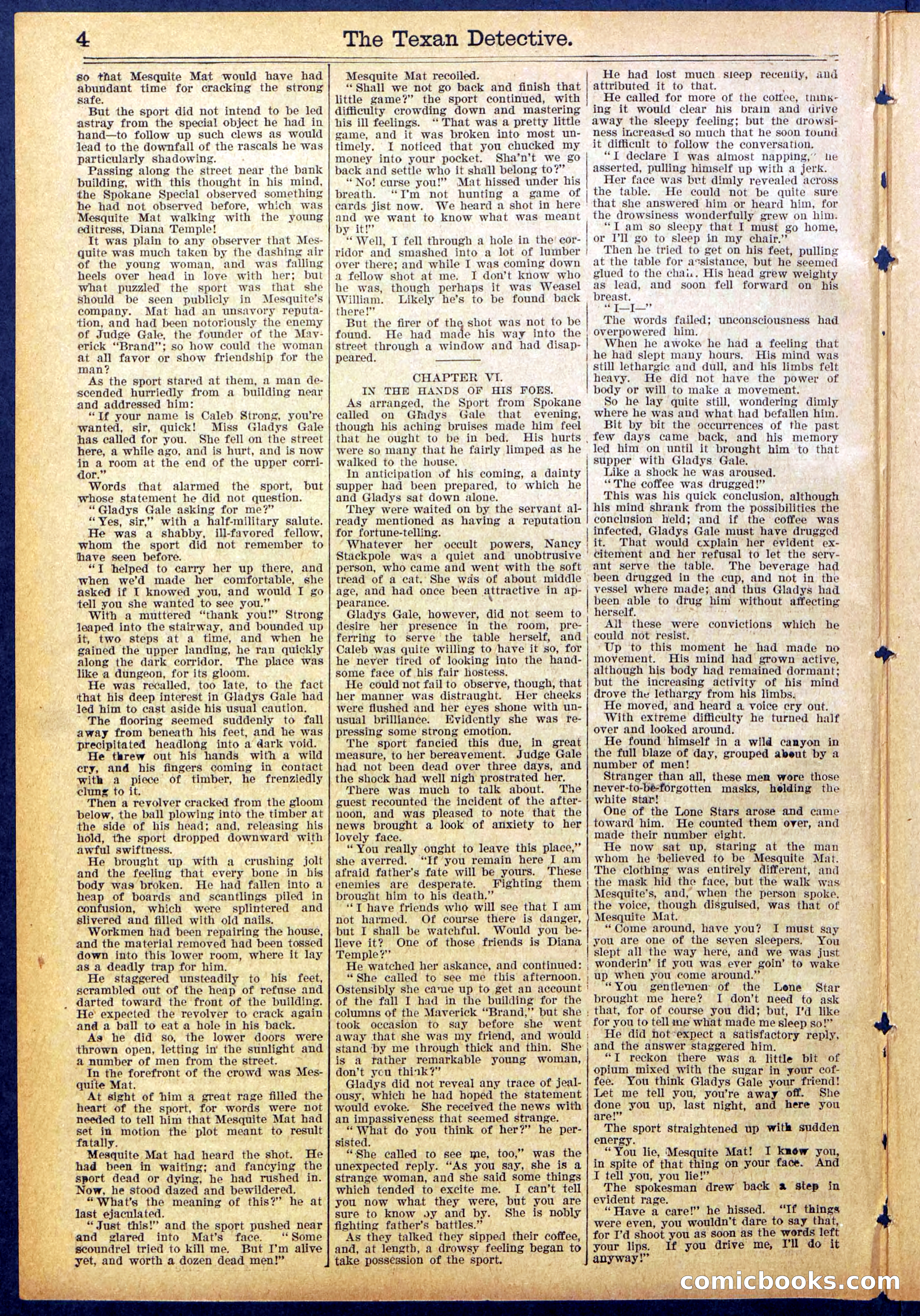 Beadle's New York Dime Library No. 887 — page 4 of 32