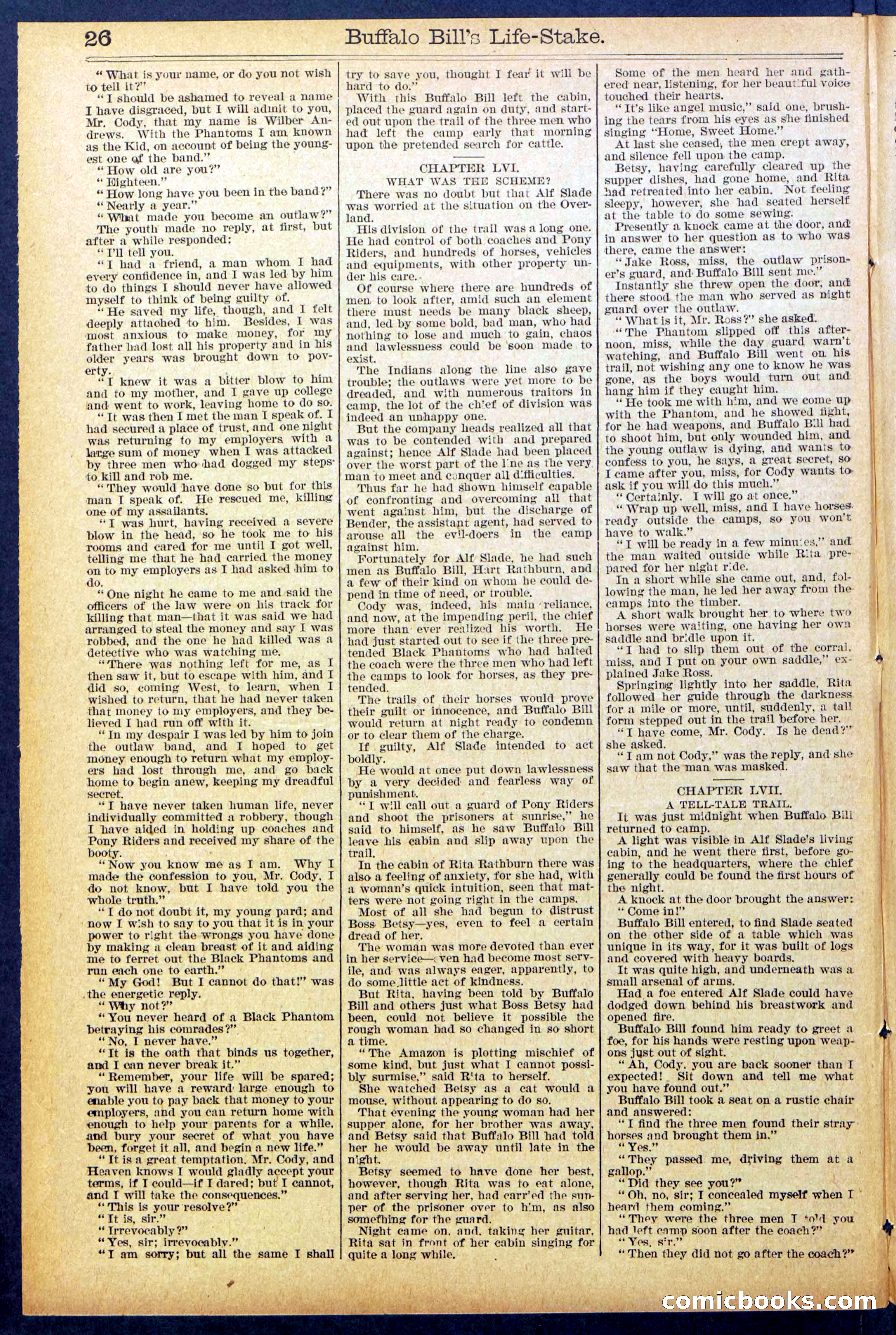 Beadle's New York Dime Library No. 890 — page 26 of 32
