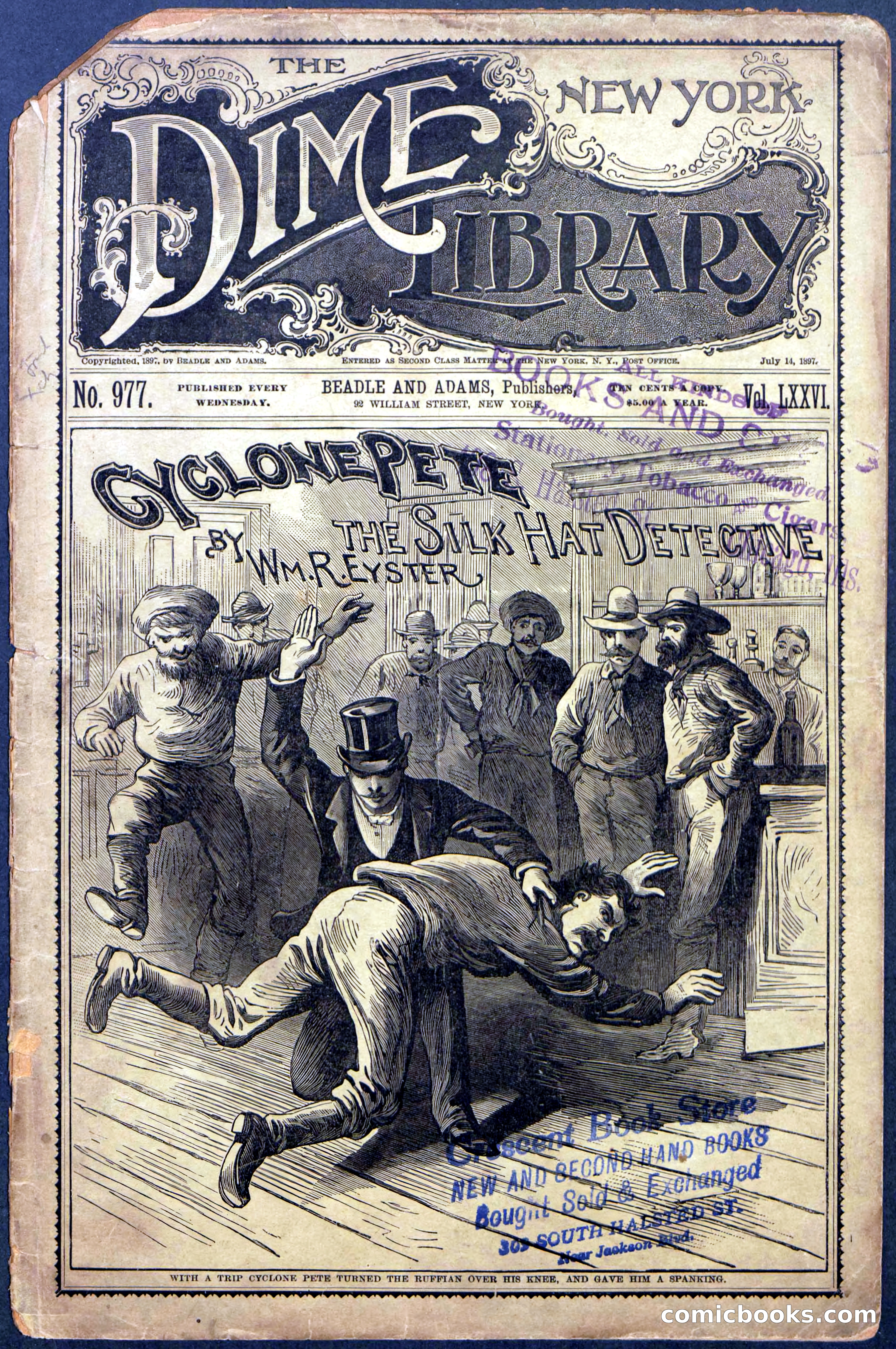 Beadle's New York Dime Library No. 977 — page 1 of 36