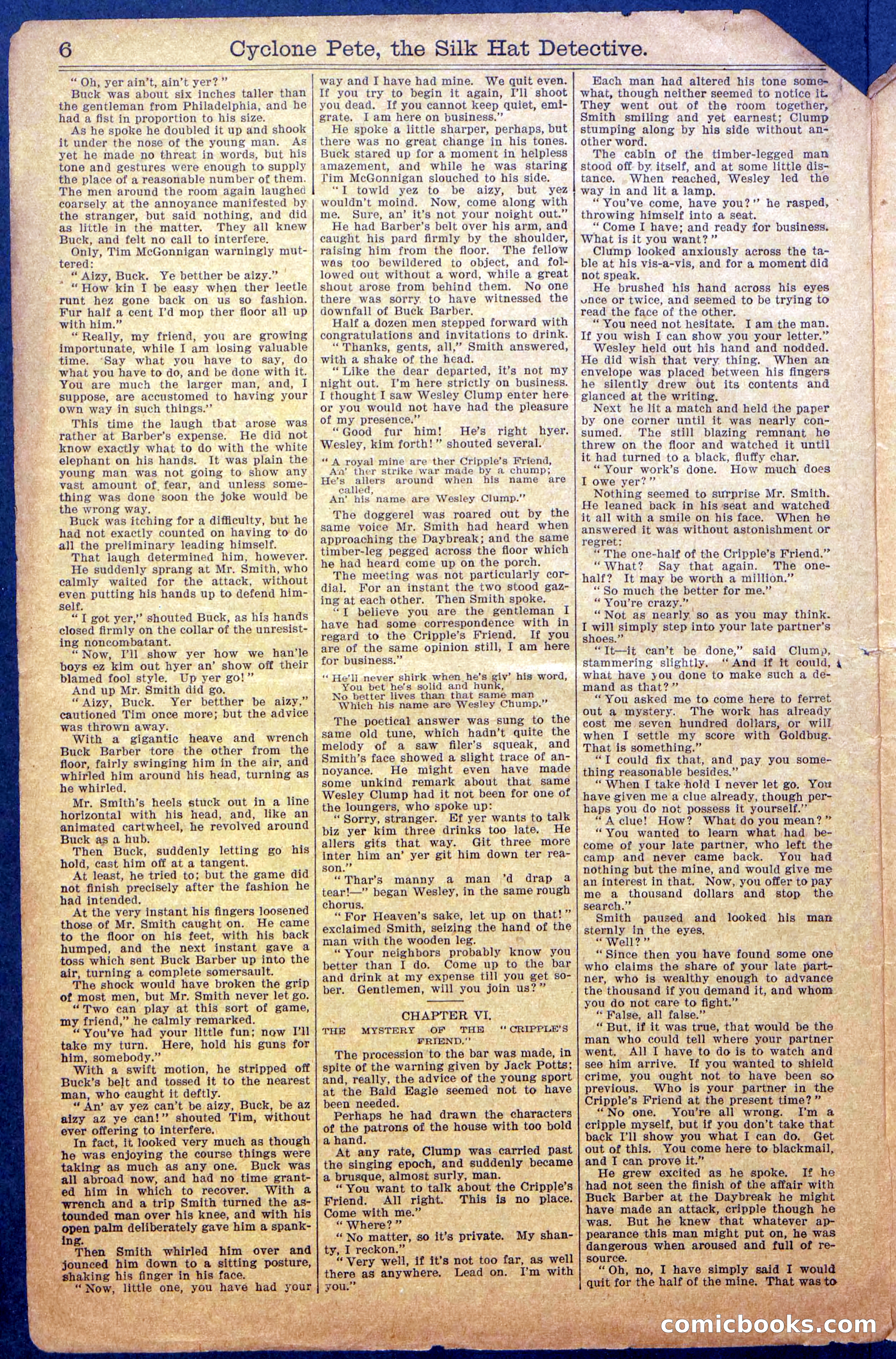 Beadle's New York Dime Library No. 977 — page 8 of 36