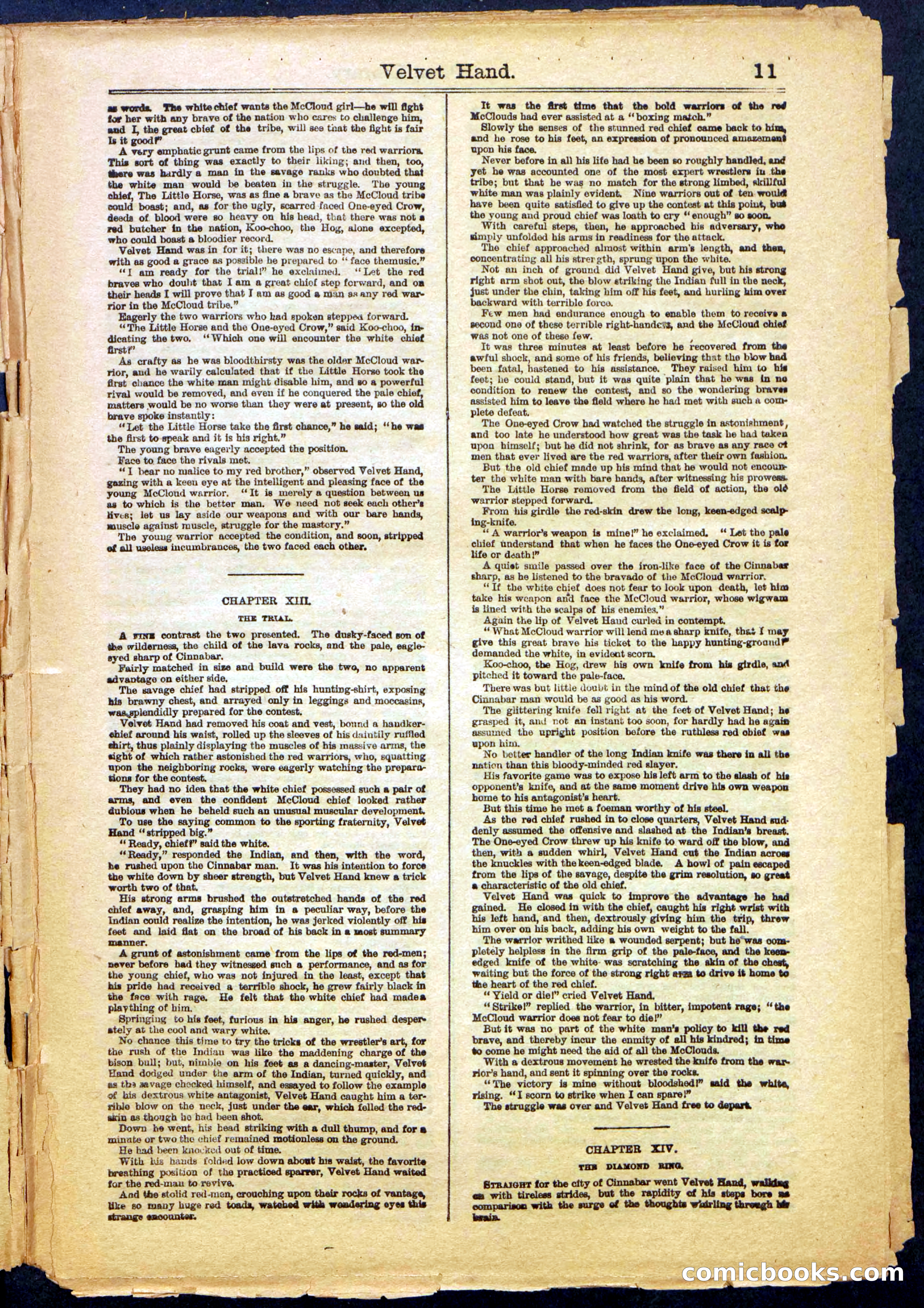 Beadle's New York Dime Library, No. 999 — page 11 of 32