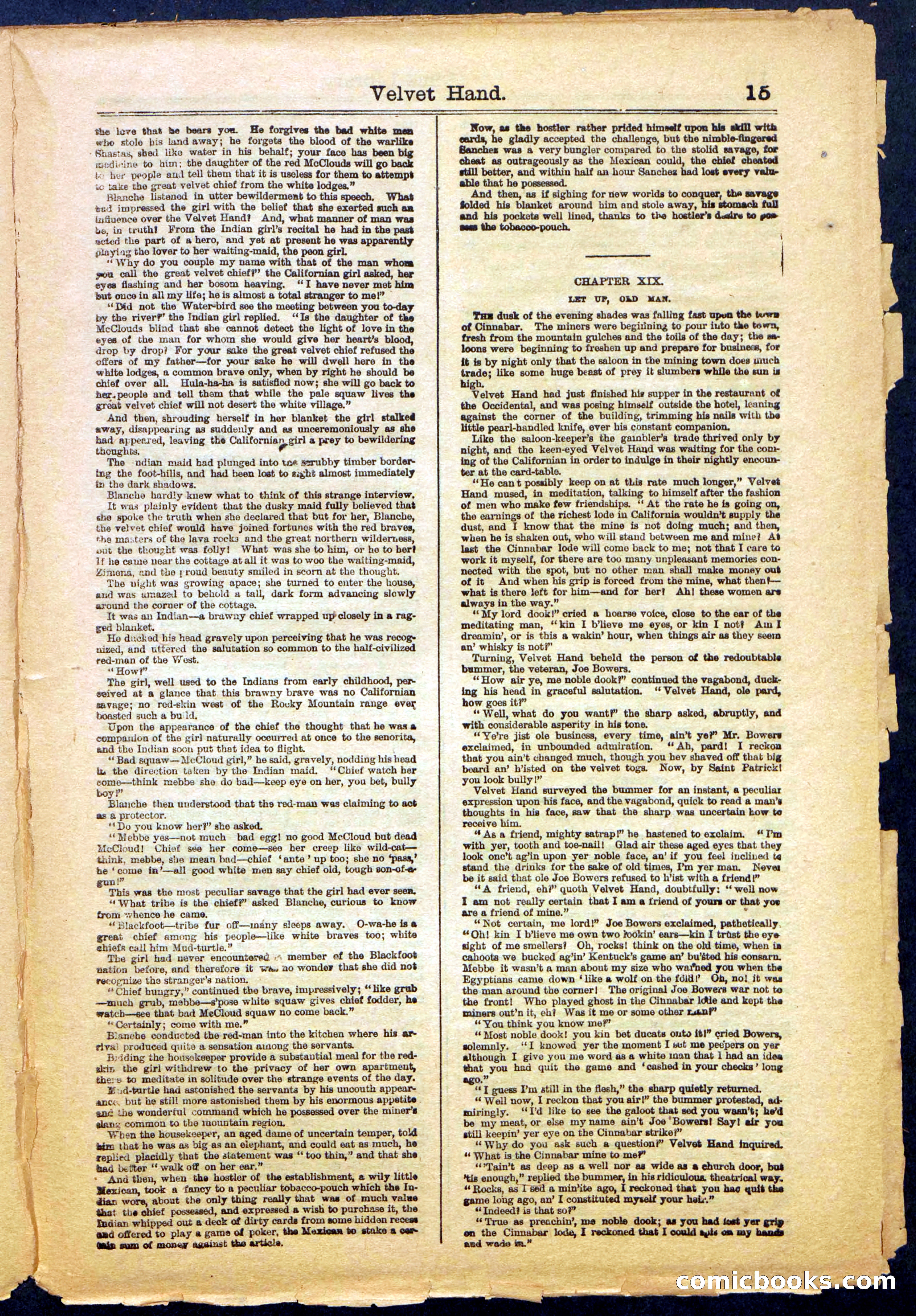 Beadle's New York Dime Library, No. 999 — page 15 of 32