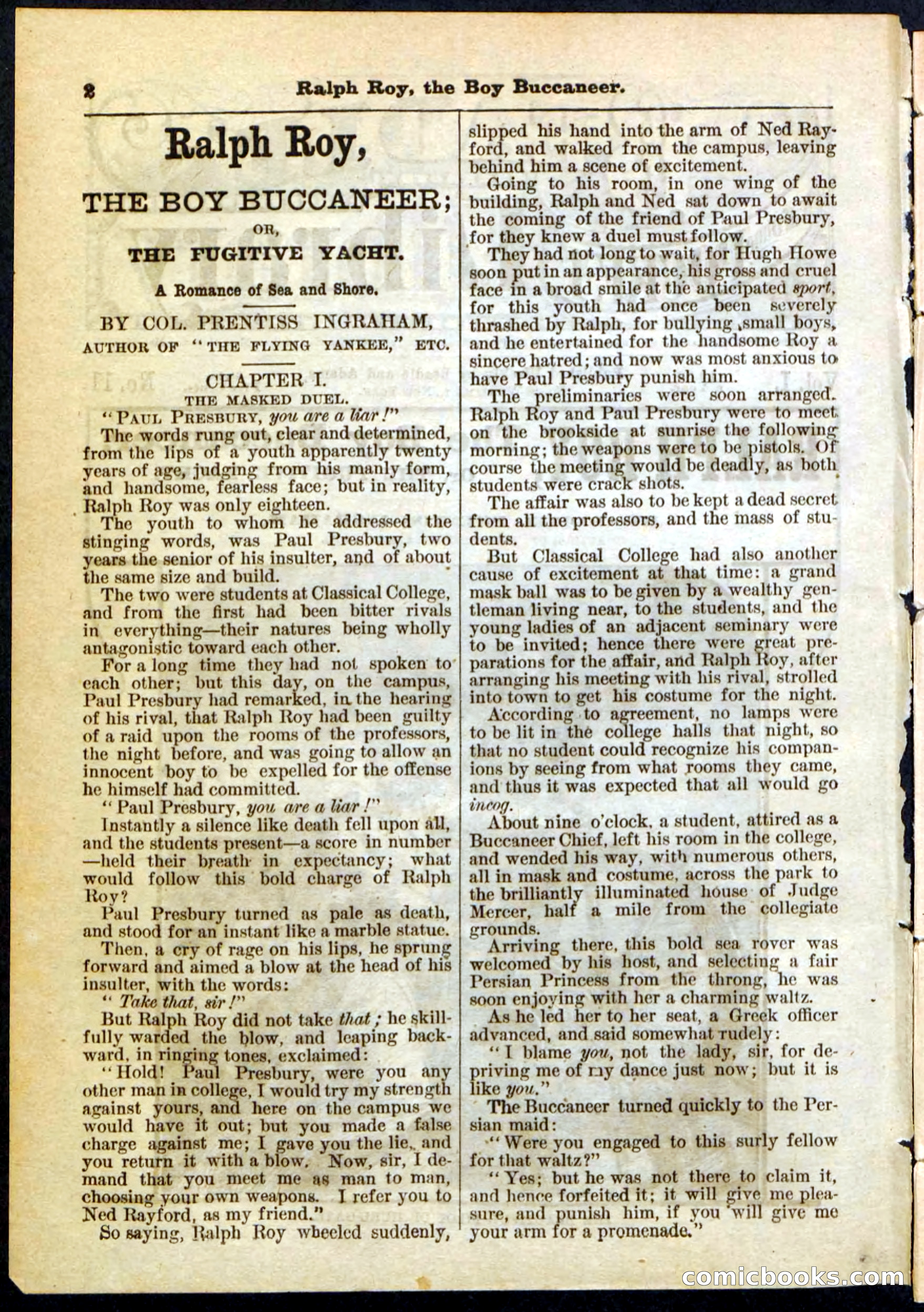 Beadle's Pocket Library No. 11 — page 2 of 32