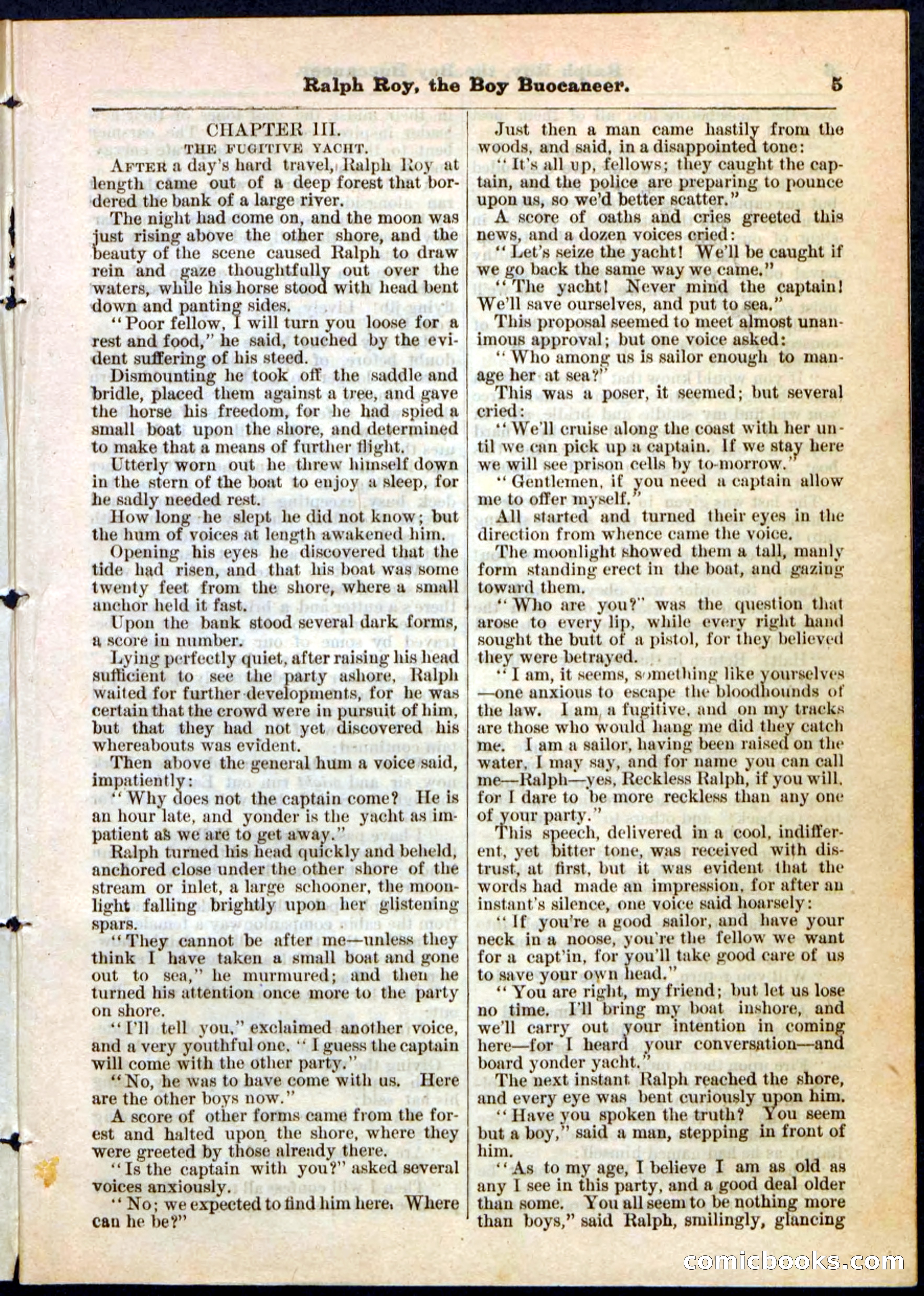 Beadle's Pocket Library No. 11 — page 5 of 32