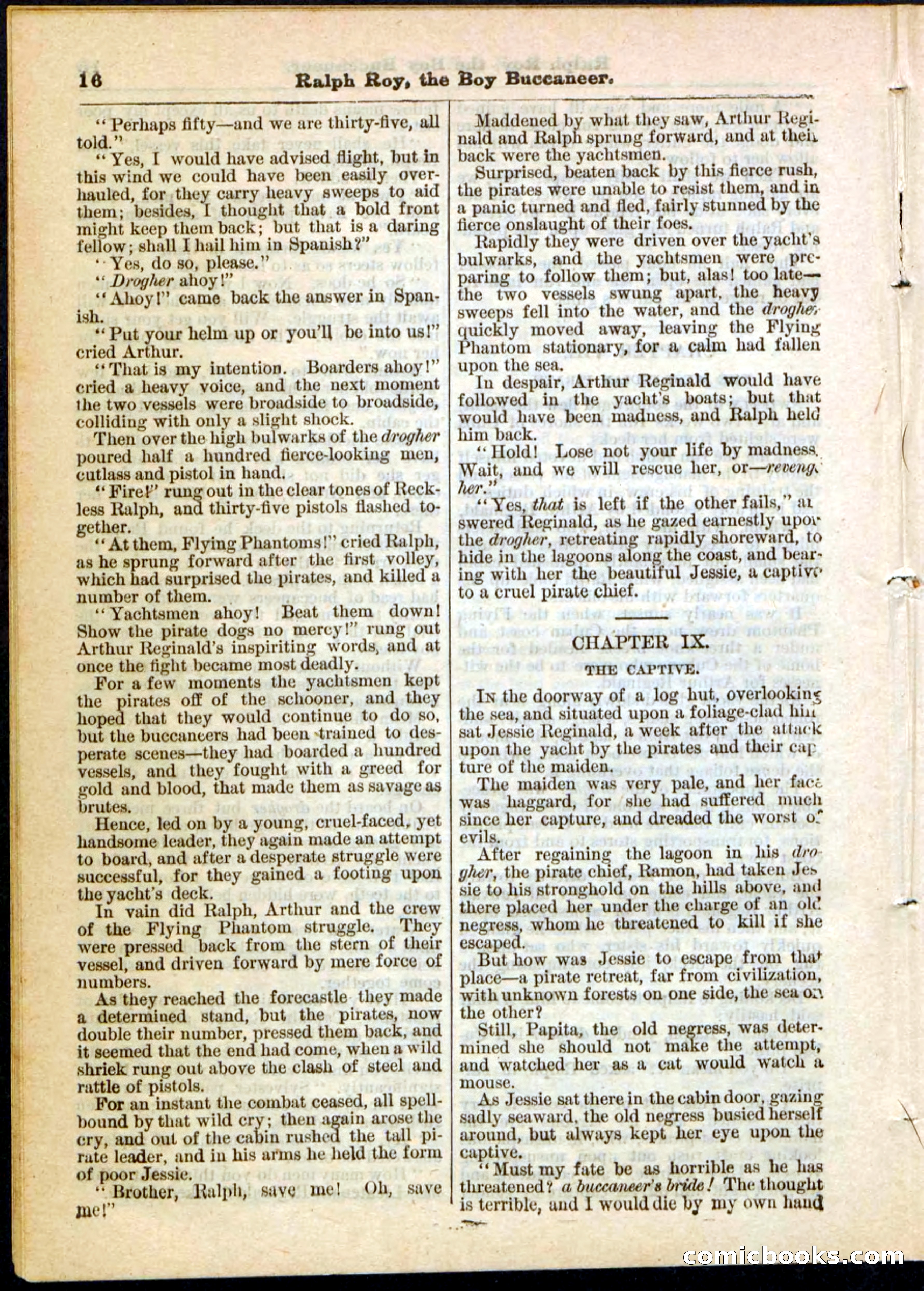 Beadle's Pocket Library No. 11 — page 16 of 32