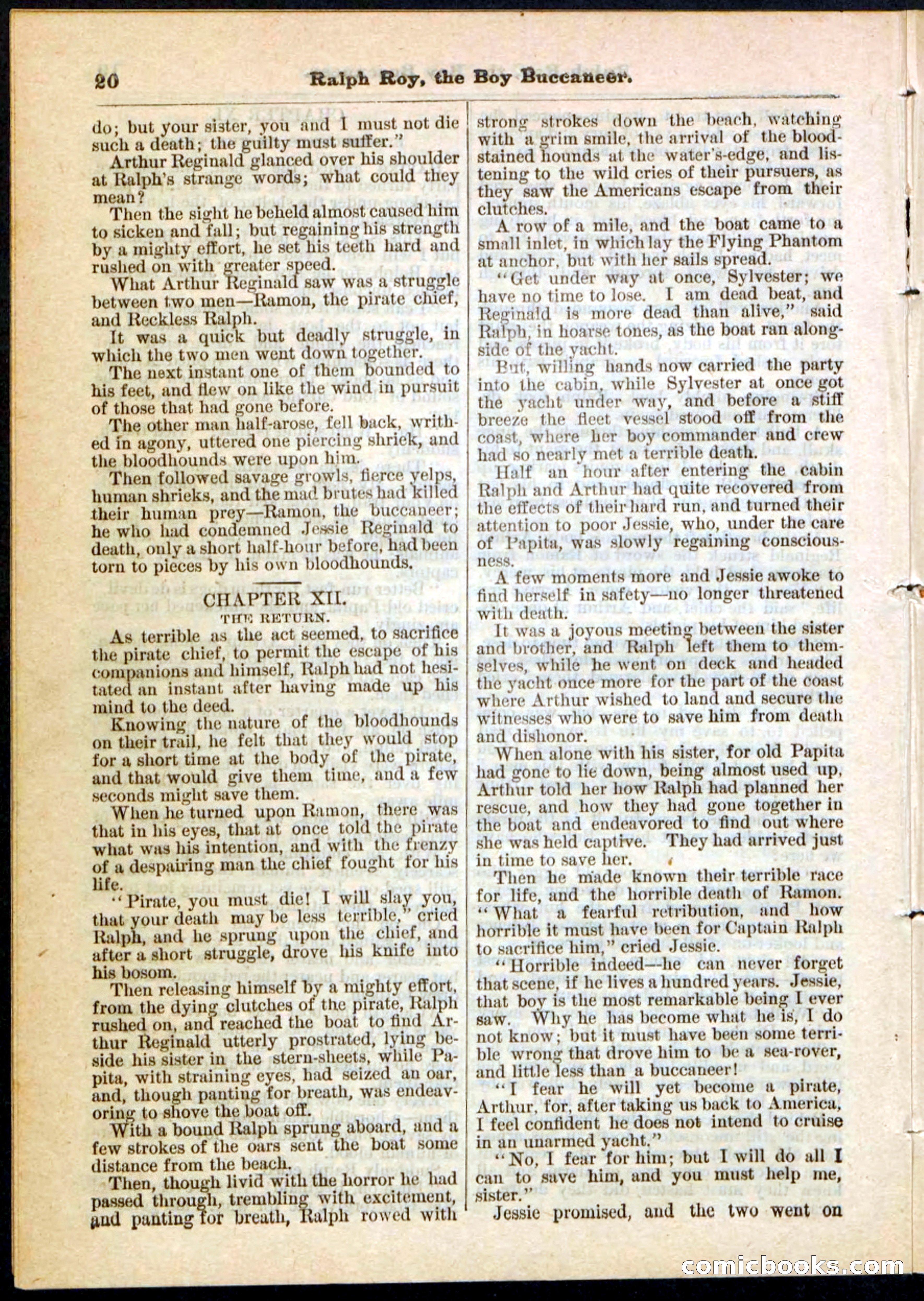 Beadle's Pocket Library No. 11 — page 20 of 32