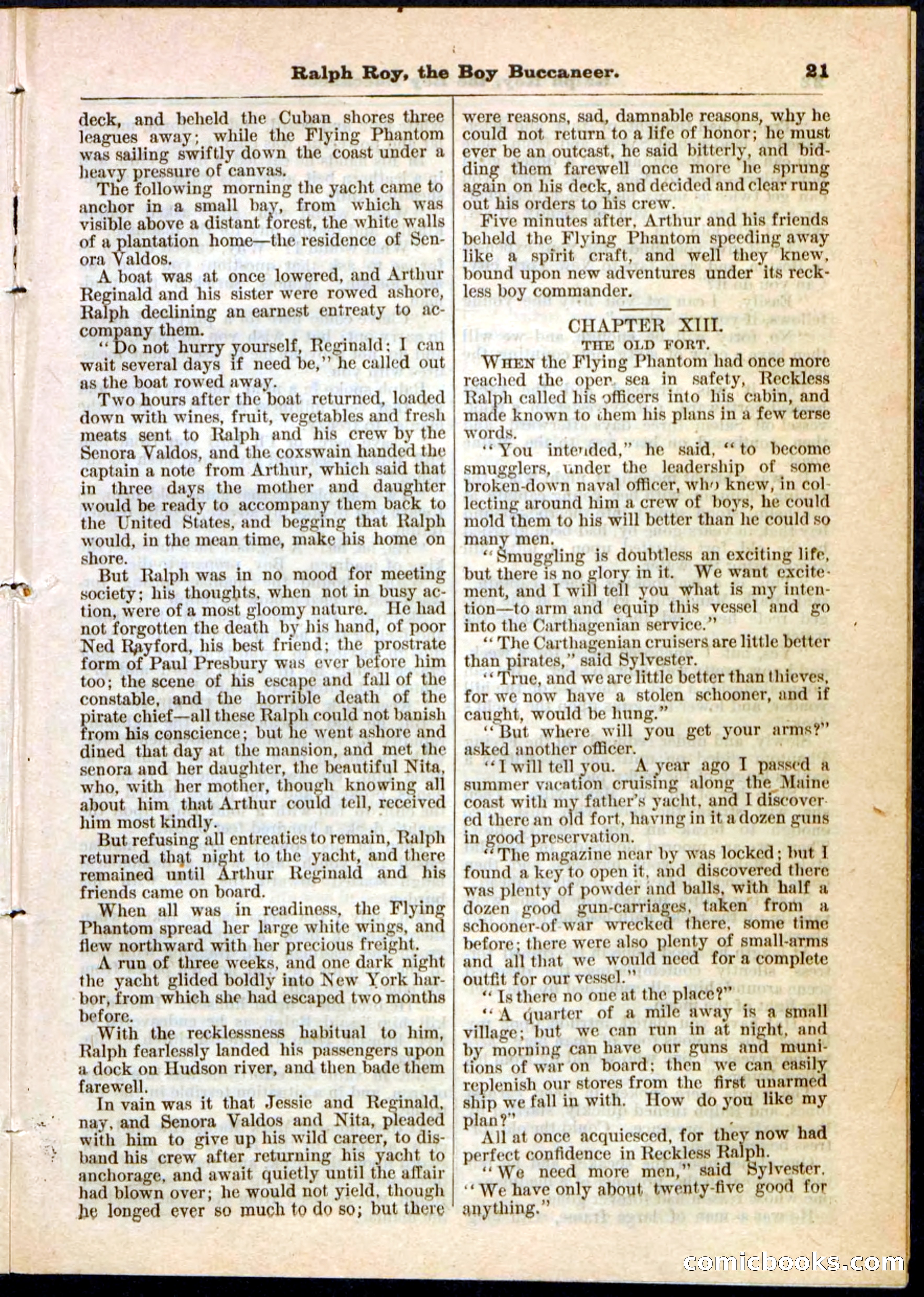 Beadle's Pocket Library No. 11 — page 21 of 32