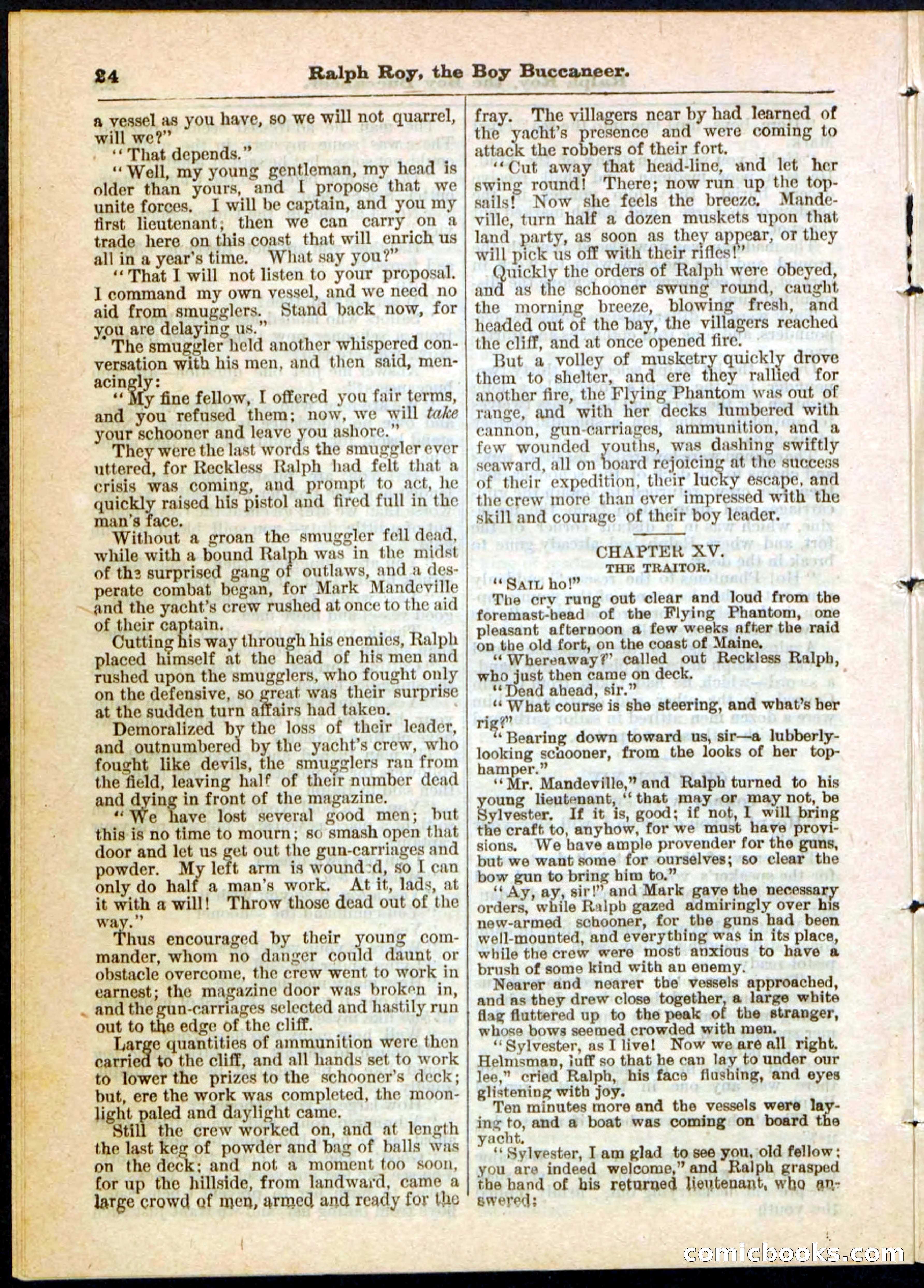Beadle's Pocket Library No. 11 — page 24 of 32