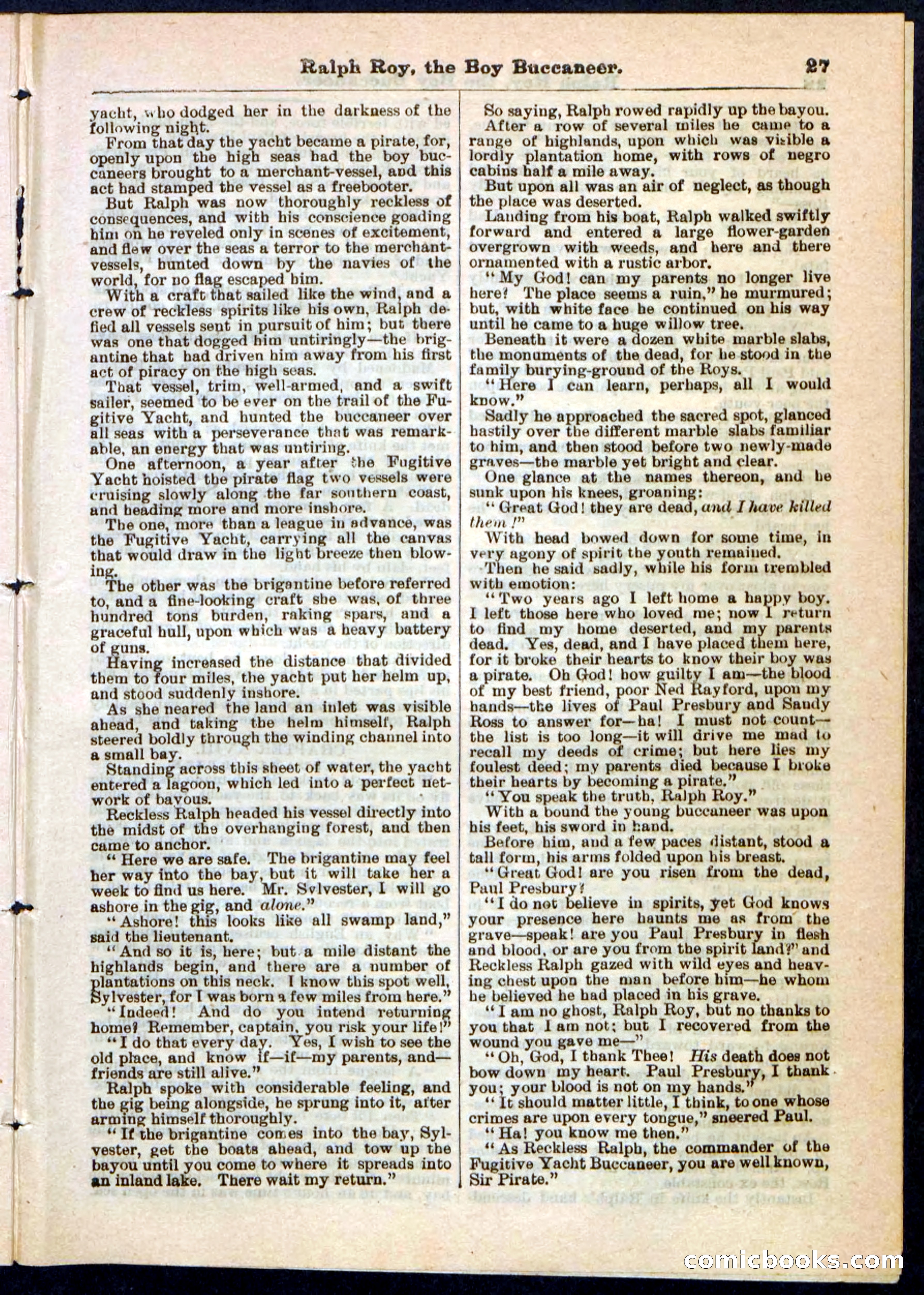 Beadle's Pocket Library No. 11 — page 27 of 32