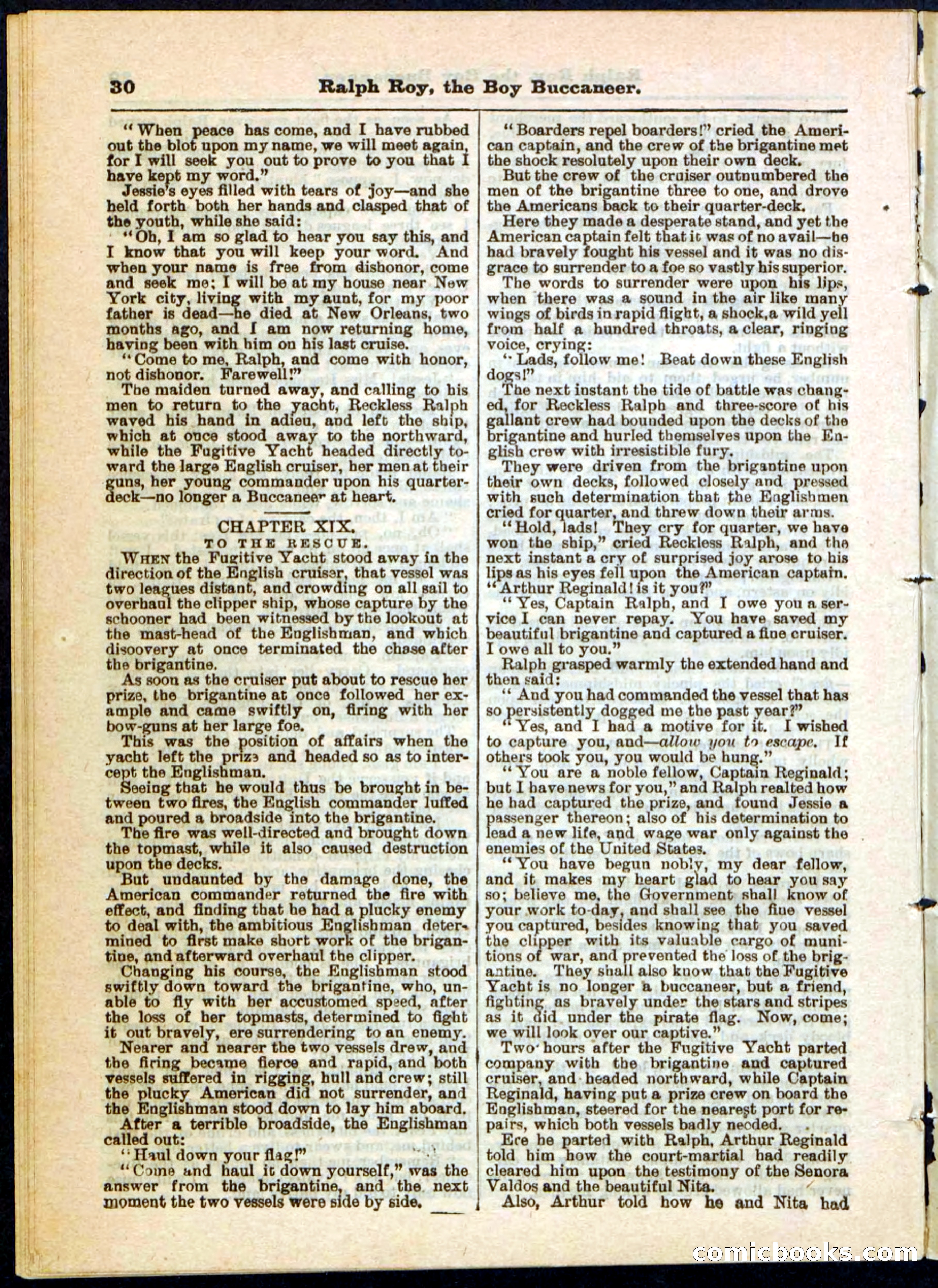 Beadle's Pocket Library No. 11 — page 30 of 32