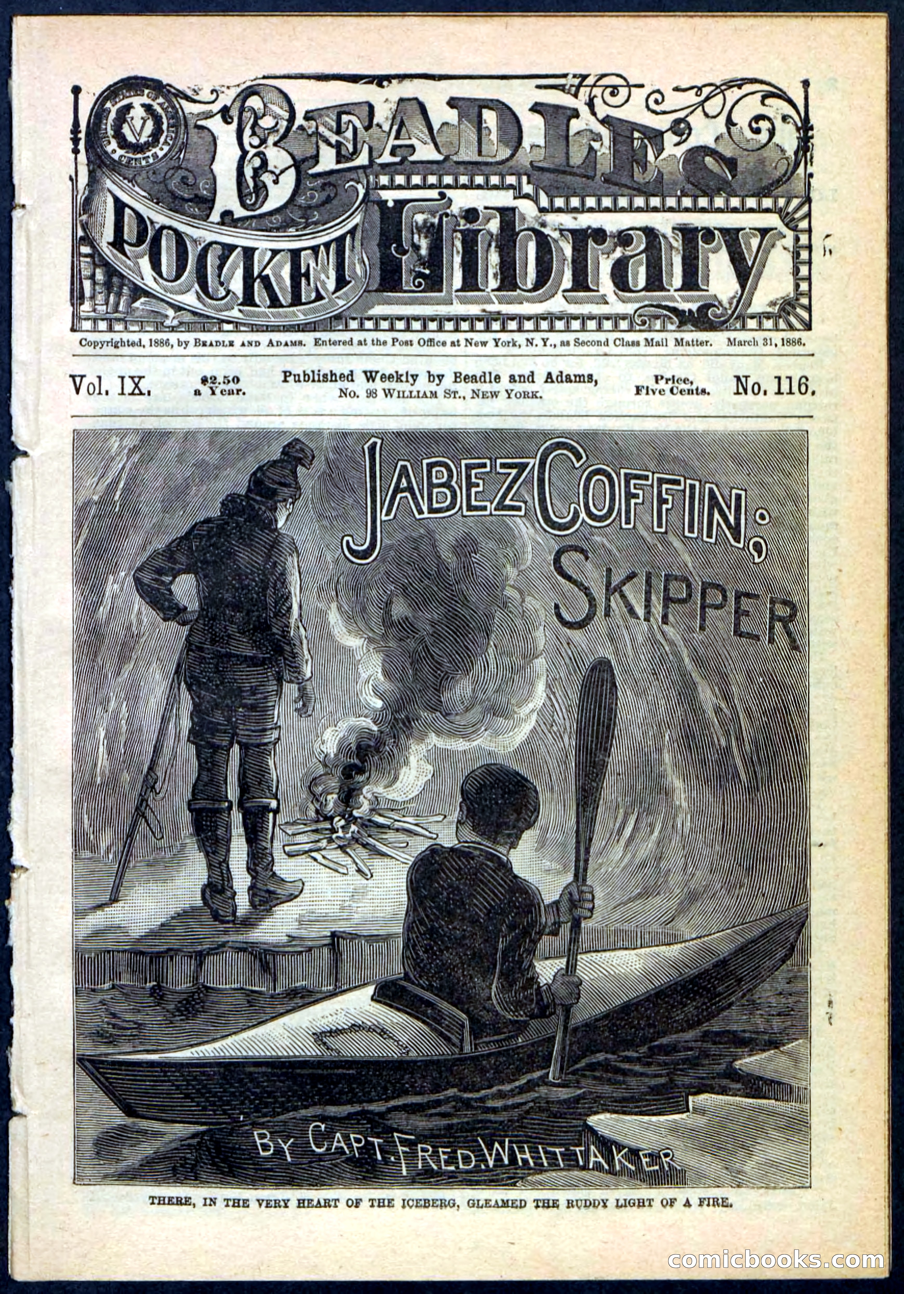 Beadle's Pocket Library No. 116 — page 1 of 32