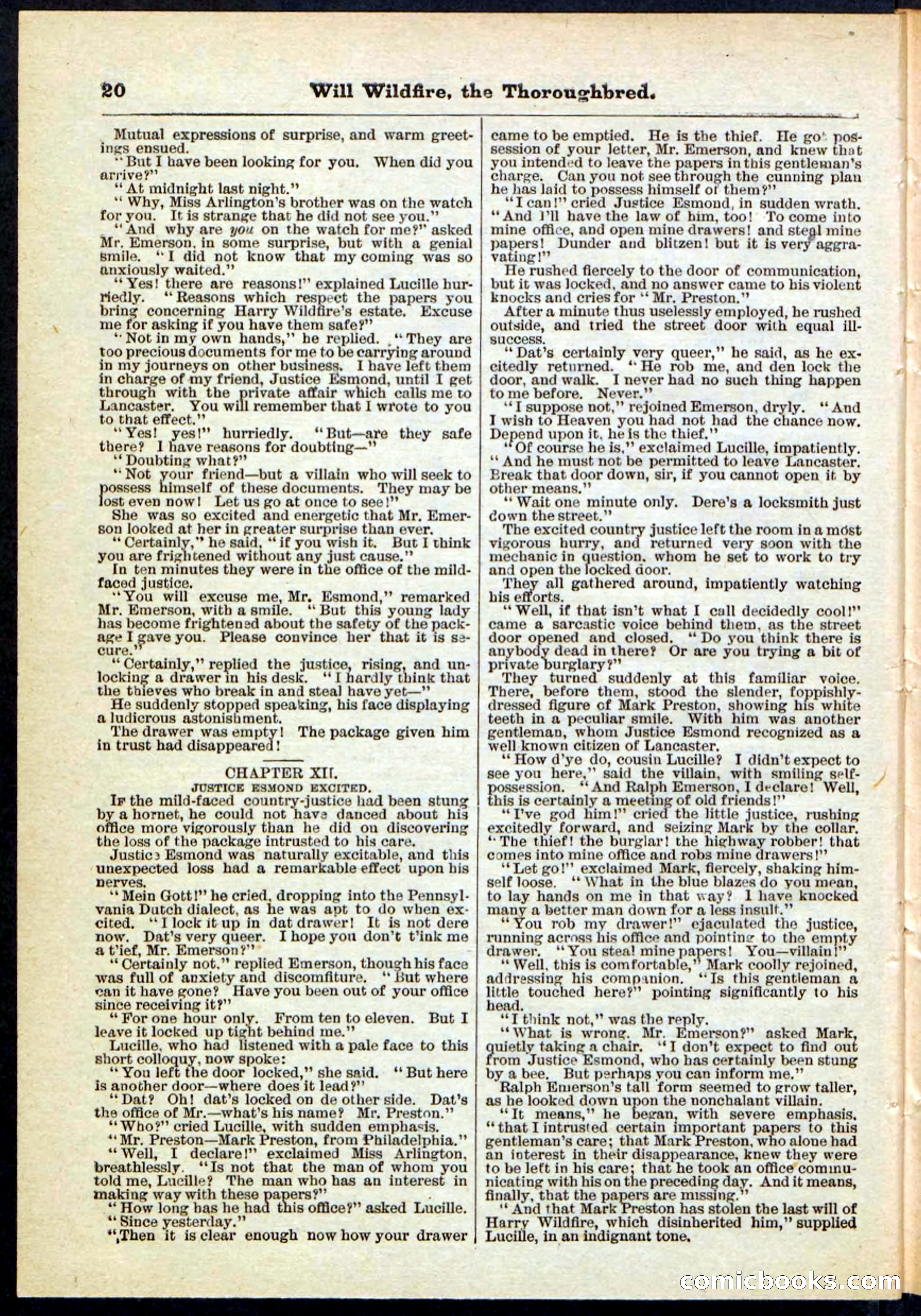 Beadle's Pocket Library No. 118 — page 20 of 32