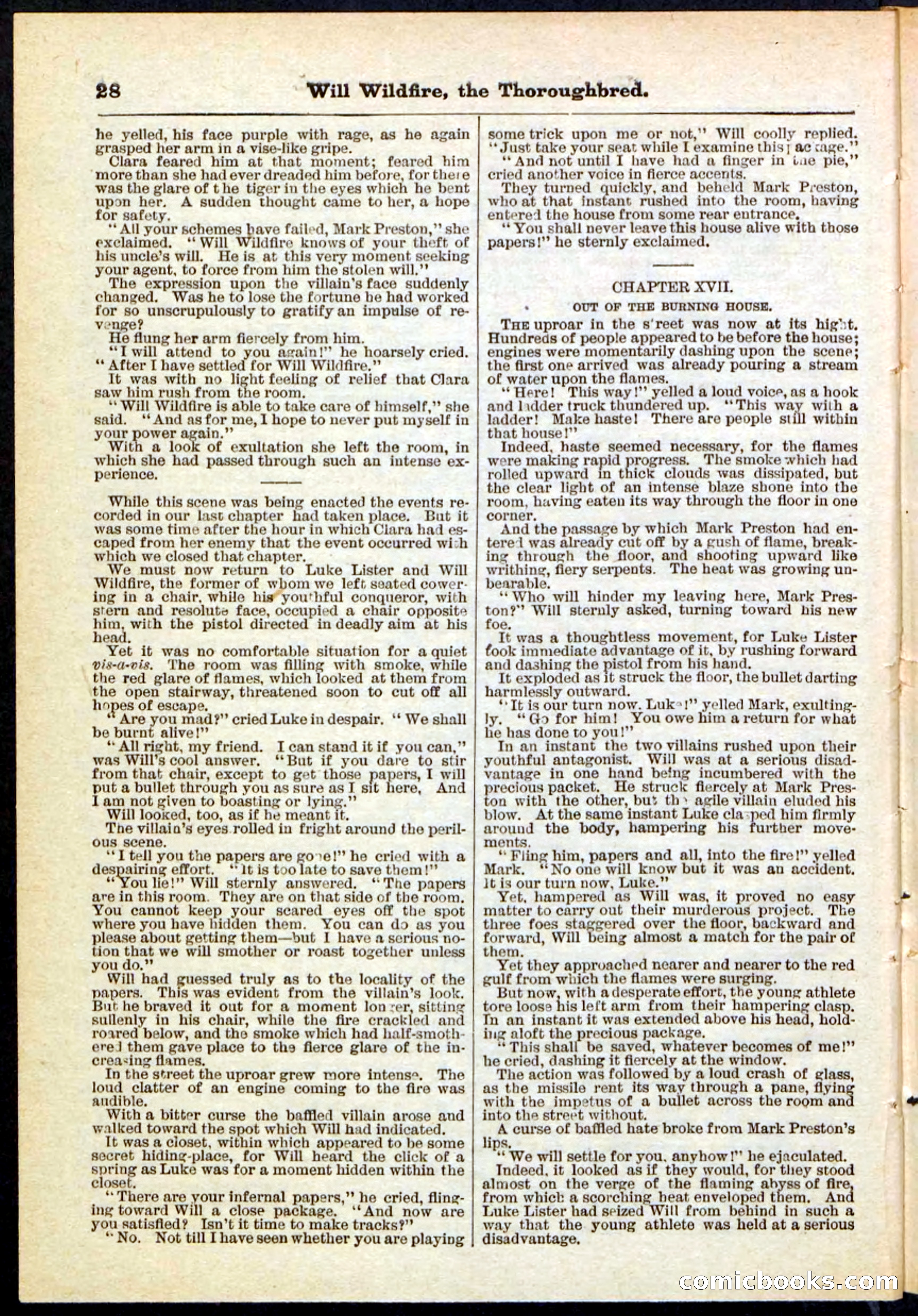 Beadle's Pocket Library No. 118 — page 28 of 32