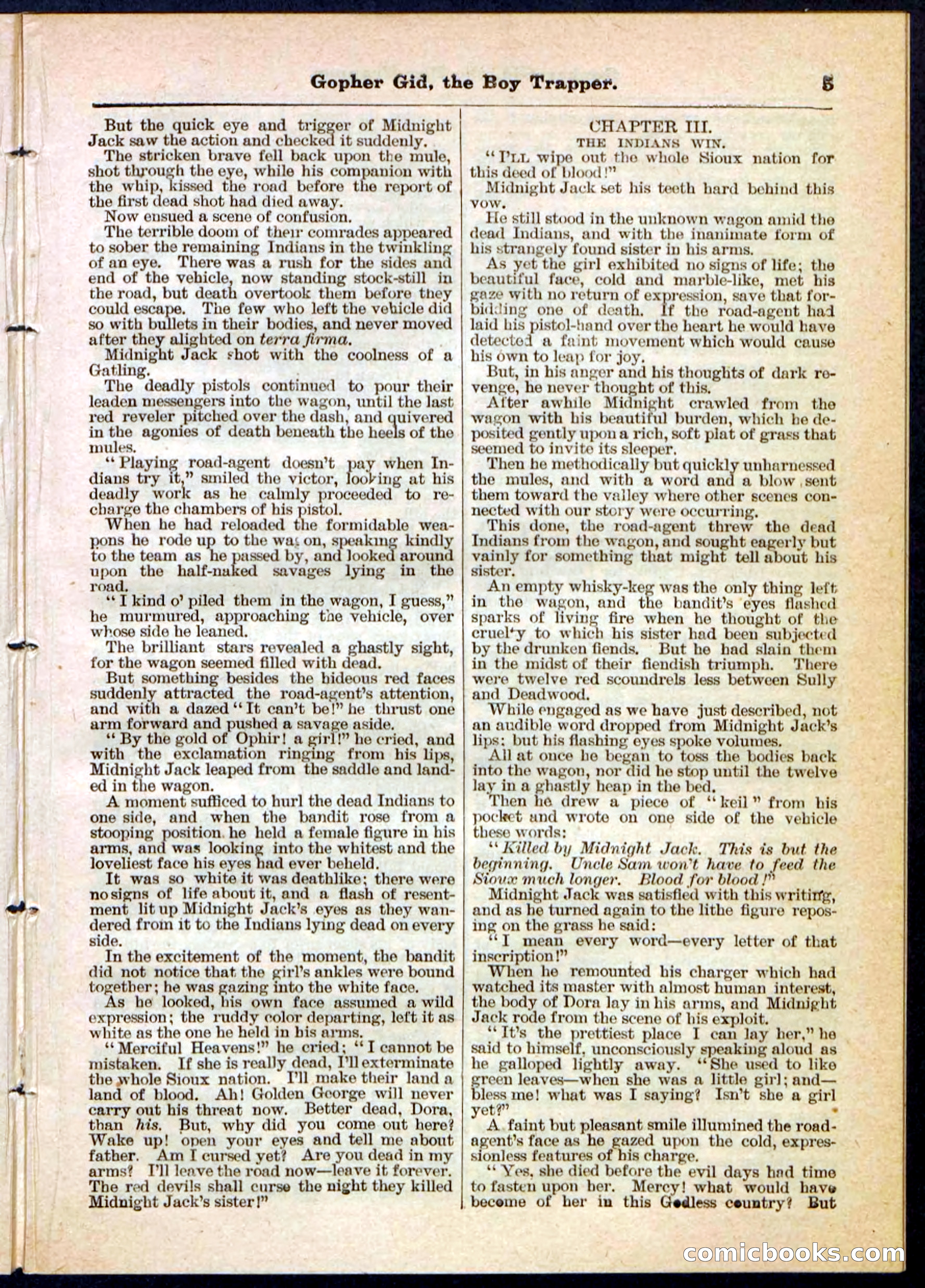 Beadle's Pocket Library No. 120 — page 5 of 32