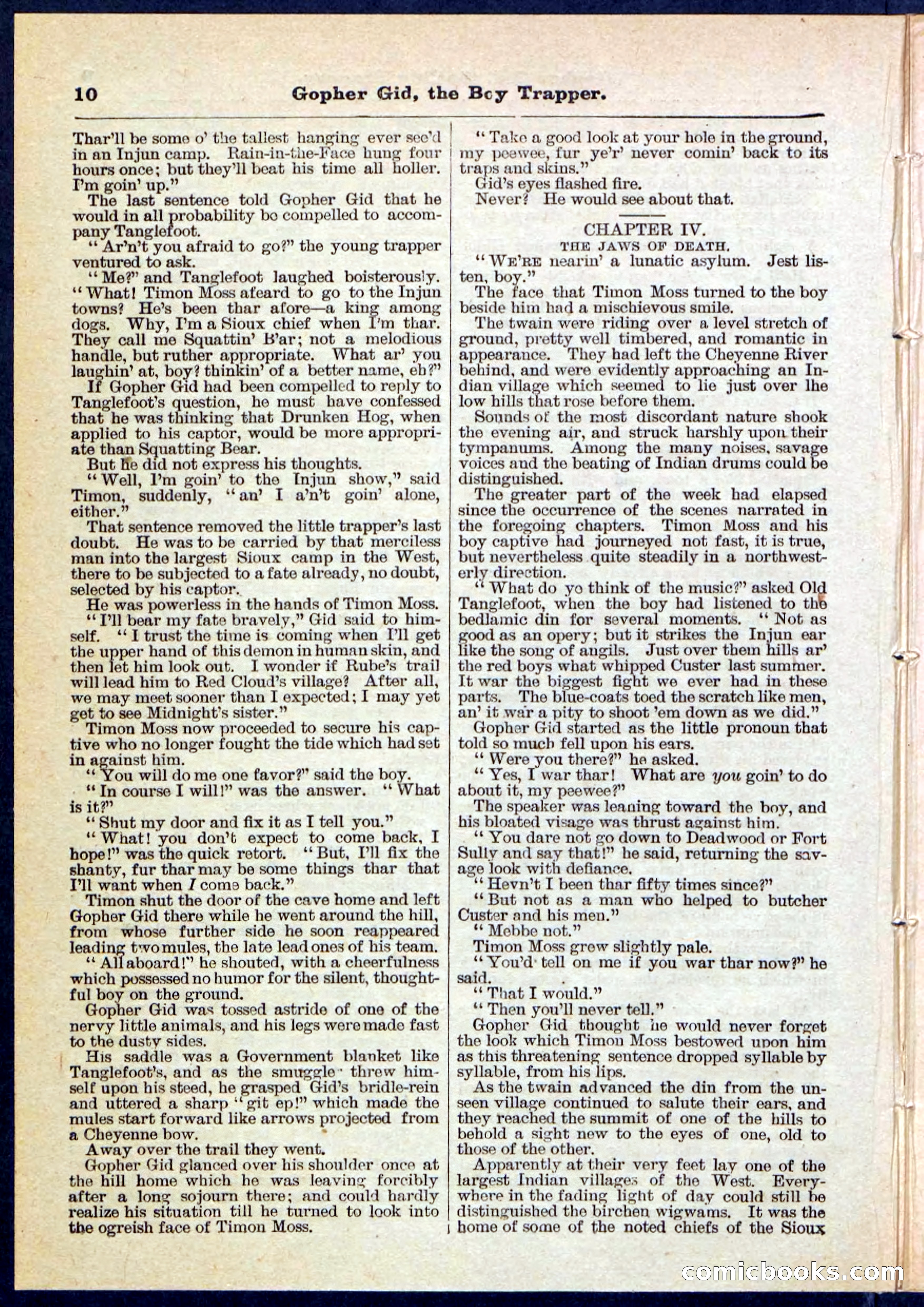 Beadle's Pocket Library No. 120 — page 10 of 32