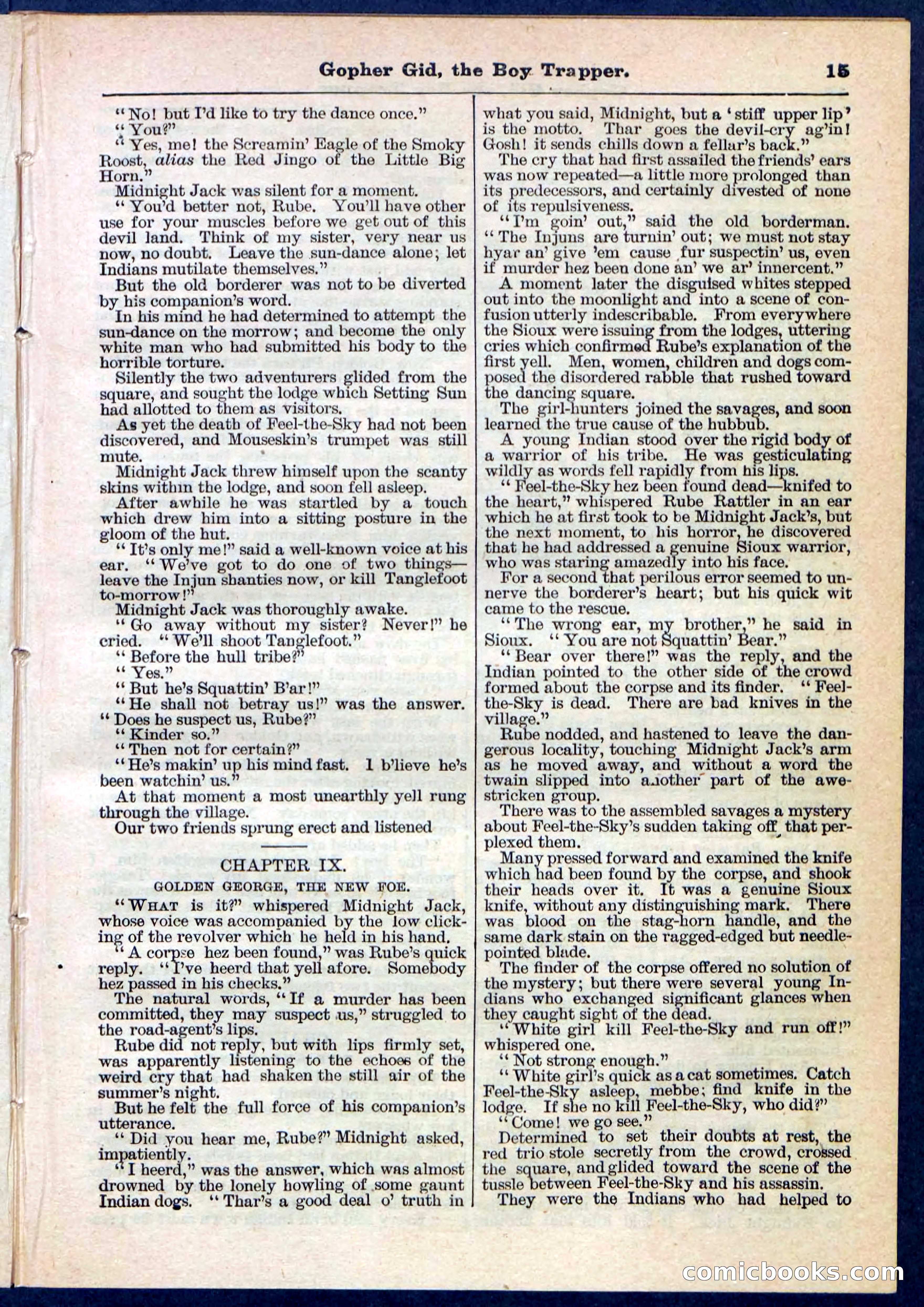 Beadle's Pocket Library No. 120 — page 15 of 32