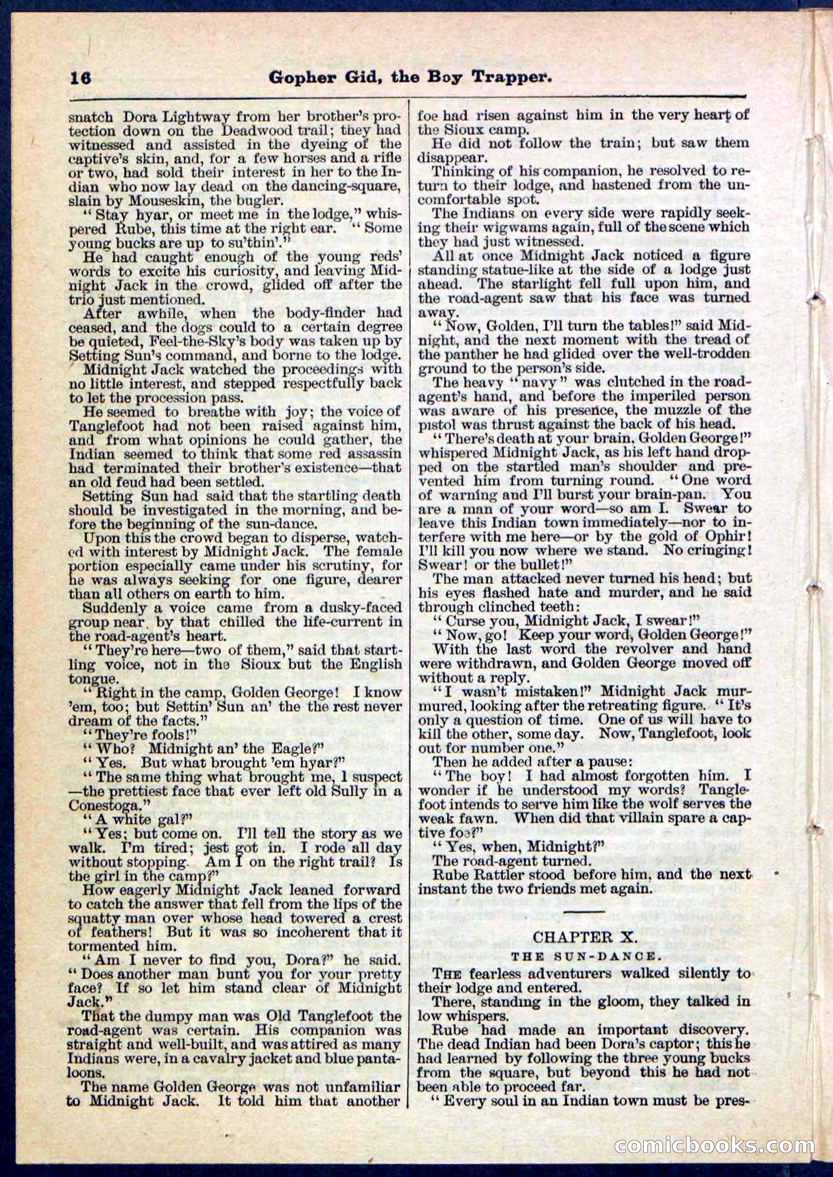 Beadle's Pocket Library No. 120 — page 16 of 32