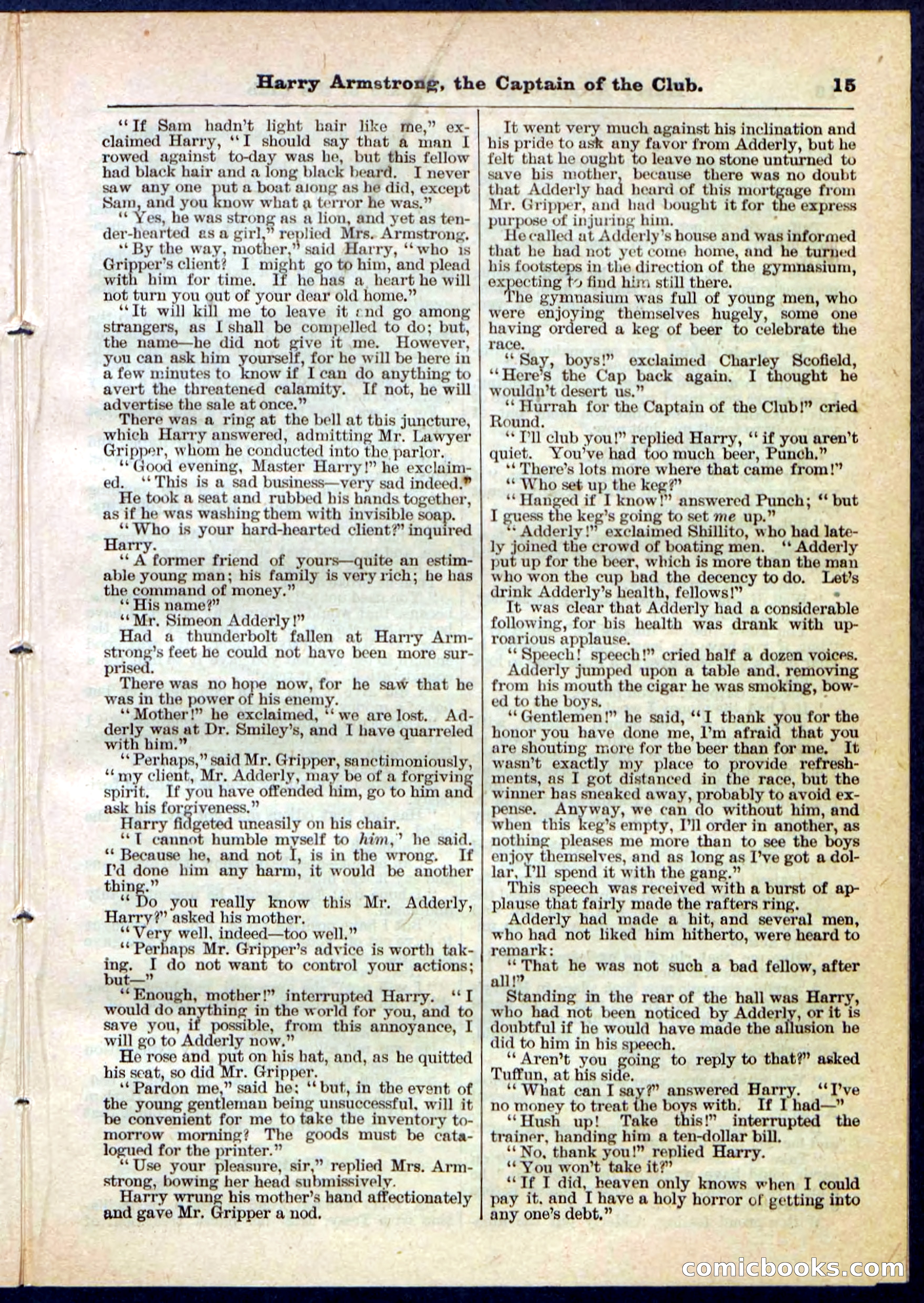 Beadle's Pocket Library No. 121 — page 15 of 32