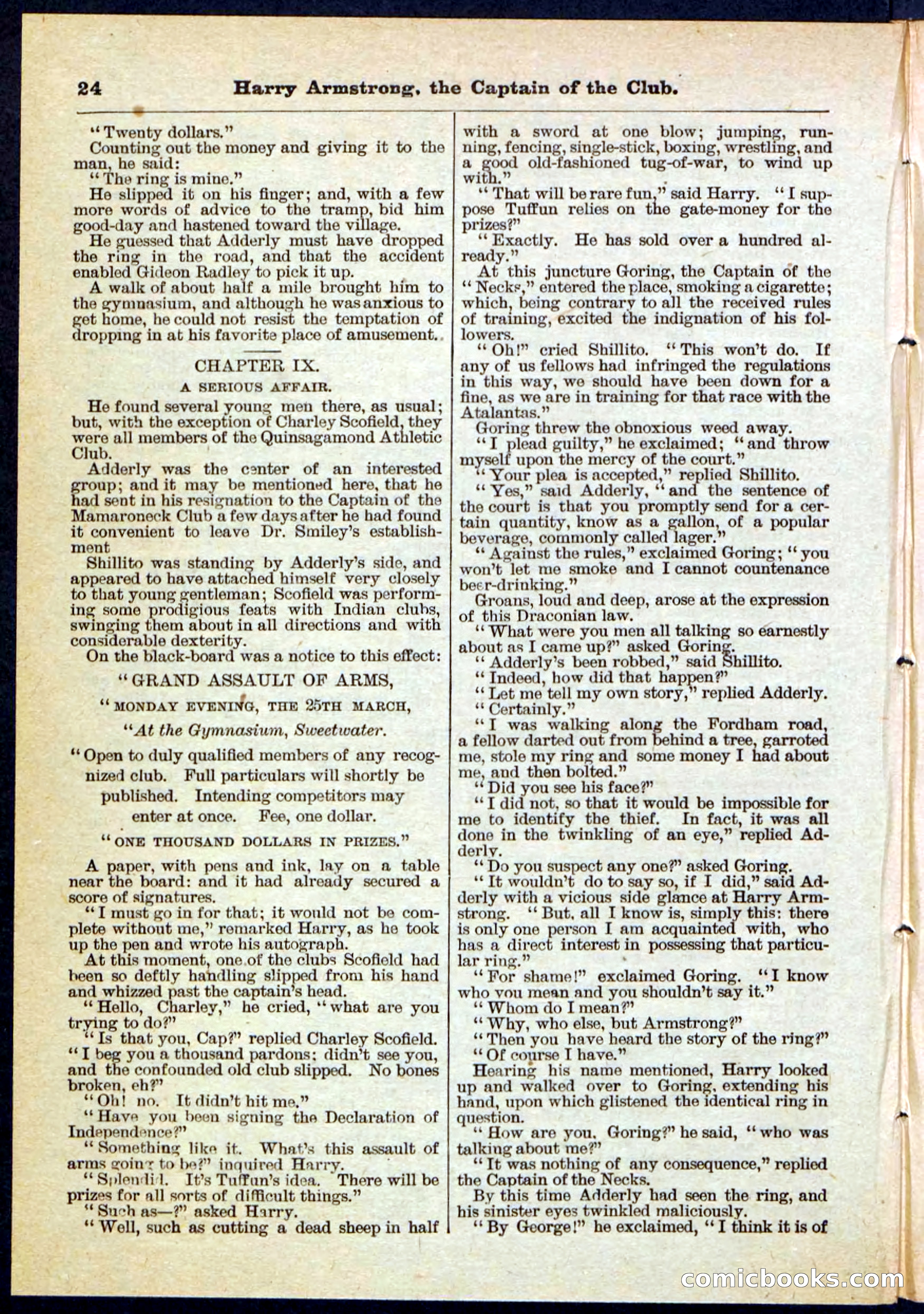 Beadle's Pocket Library No. 121 — page 24 of 32