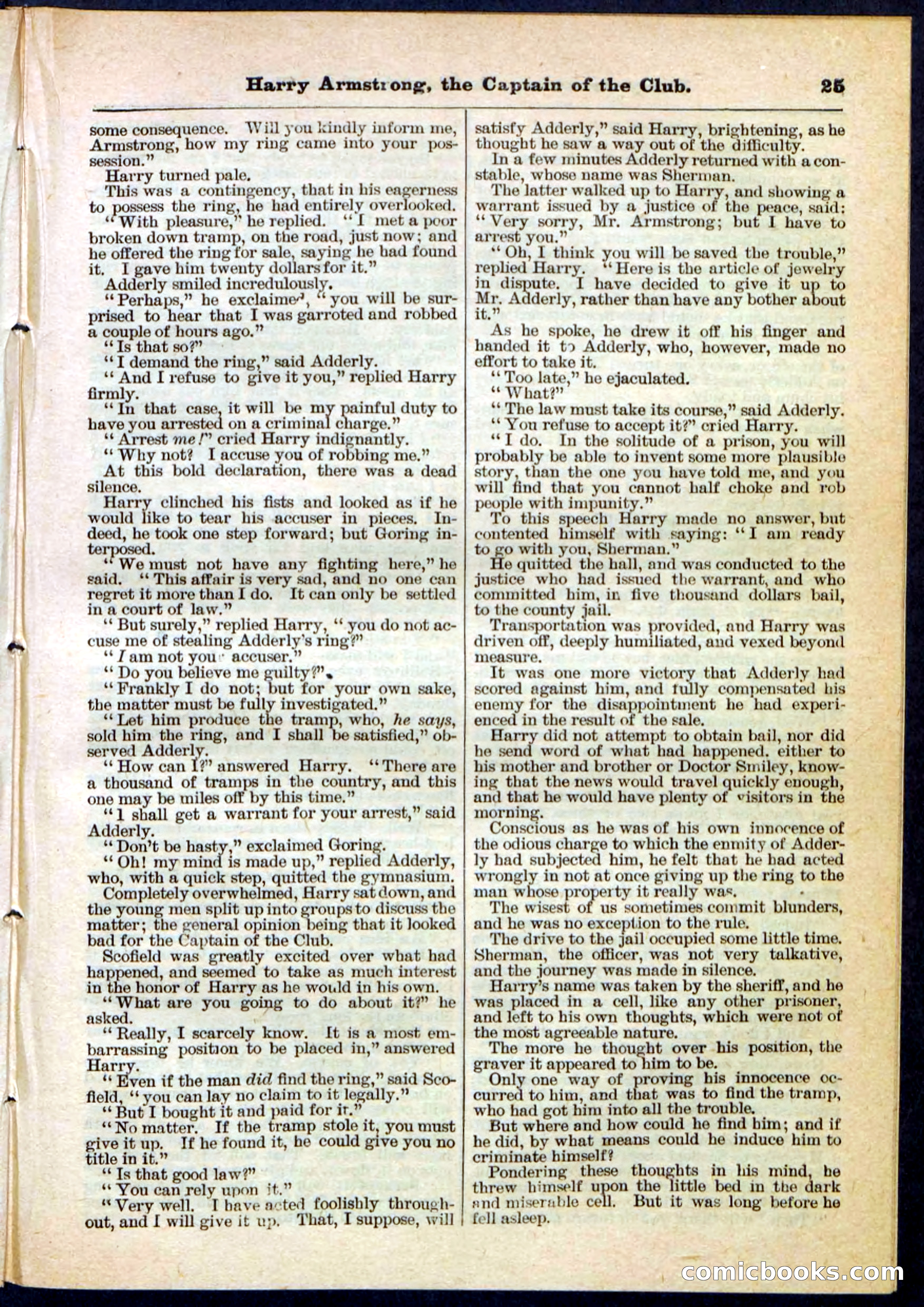 Beadle's Pocket Library No. 121 — page 25 of 32