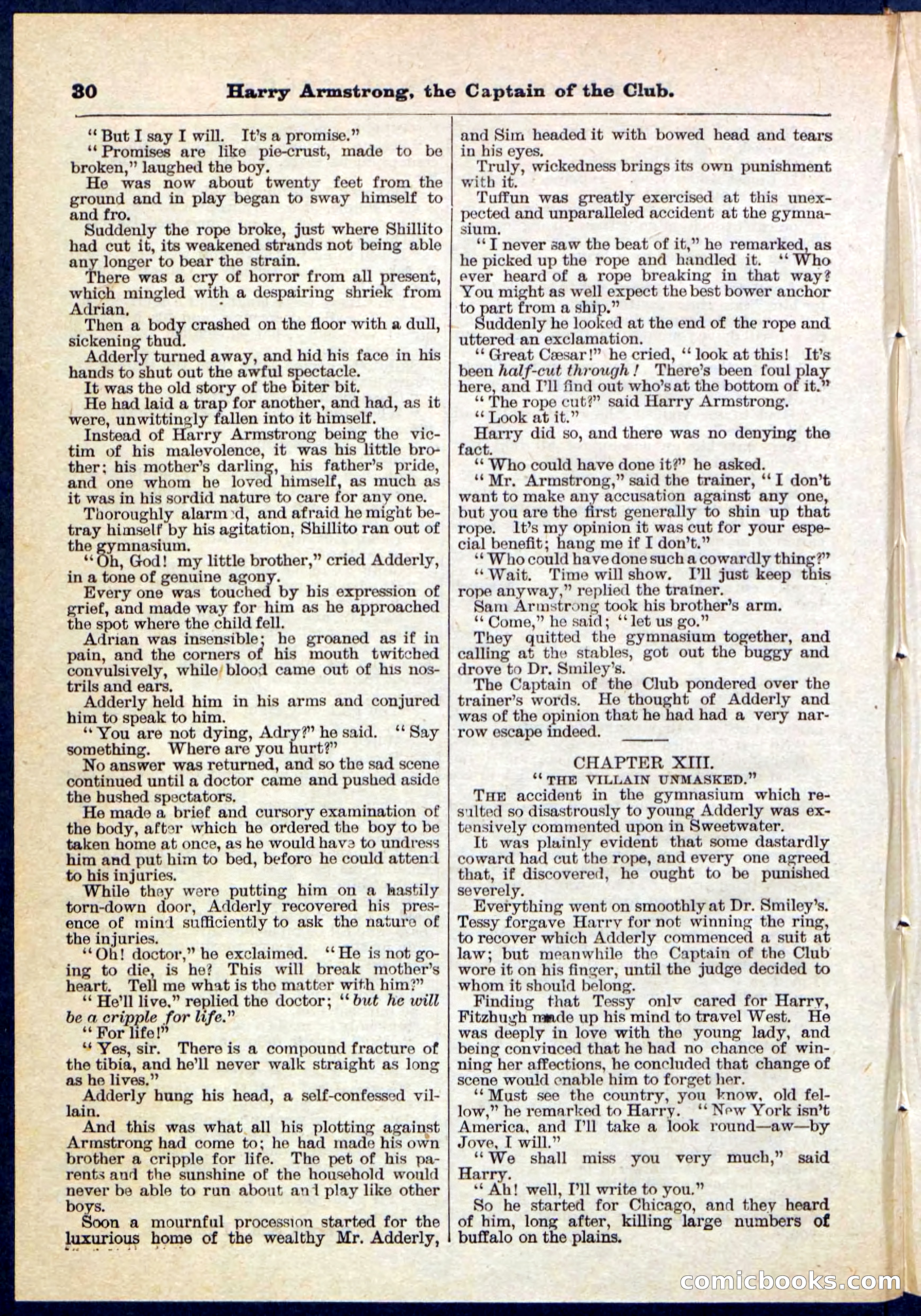 Beadle's Pocket Library No. 121 — page 30 of 32