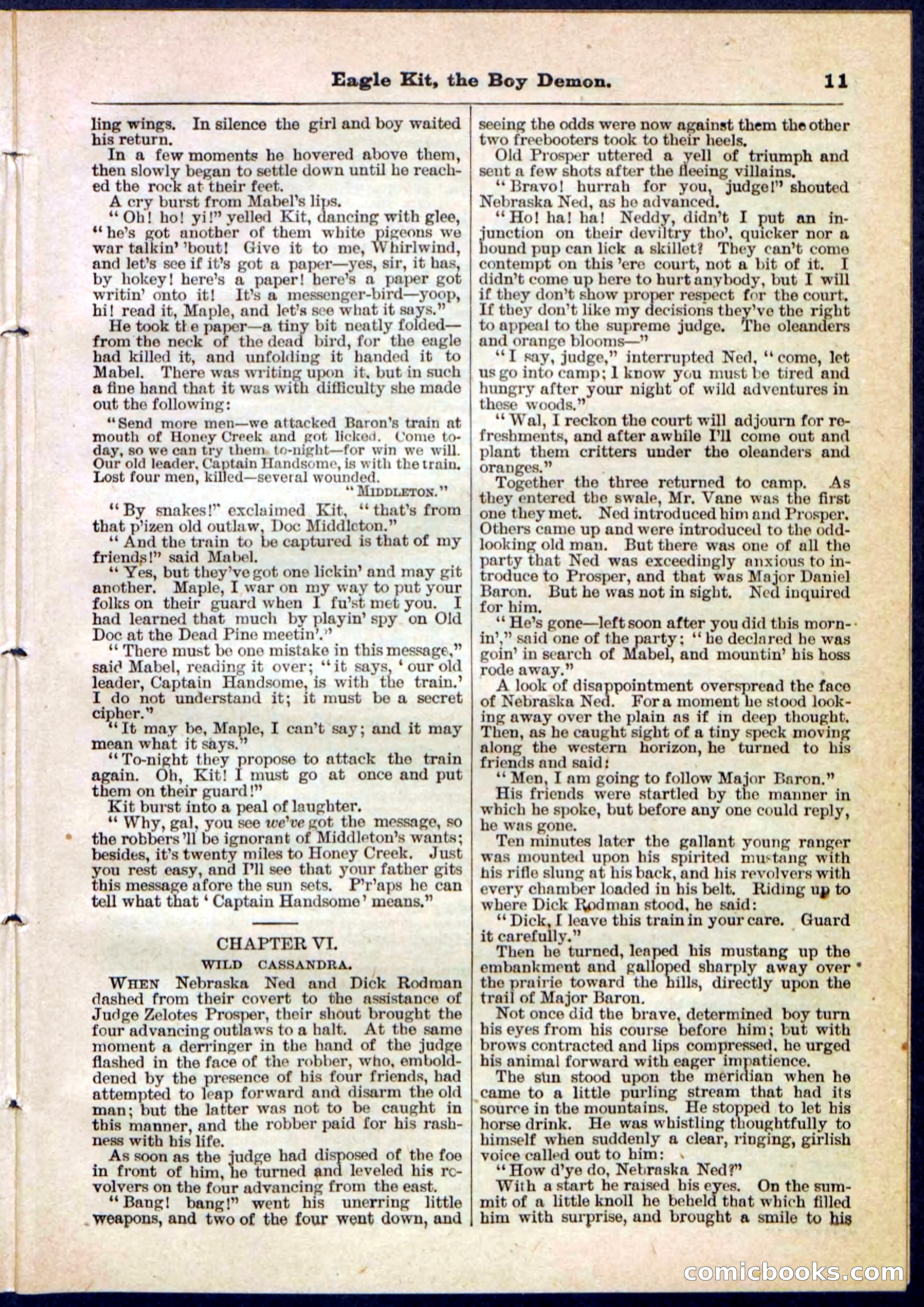 Beadle's Pocket Library No. 129 — page 11 of 32