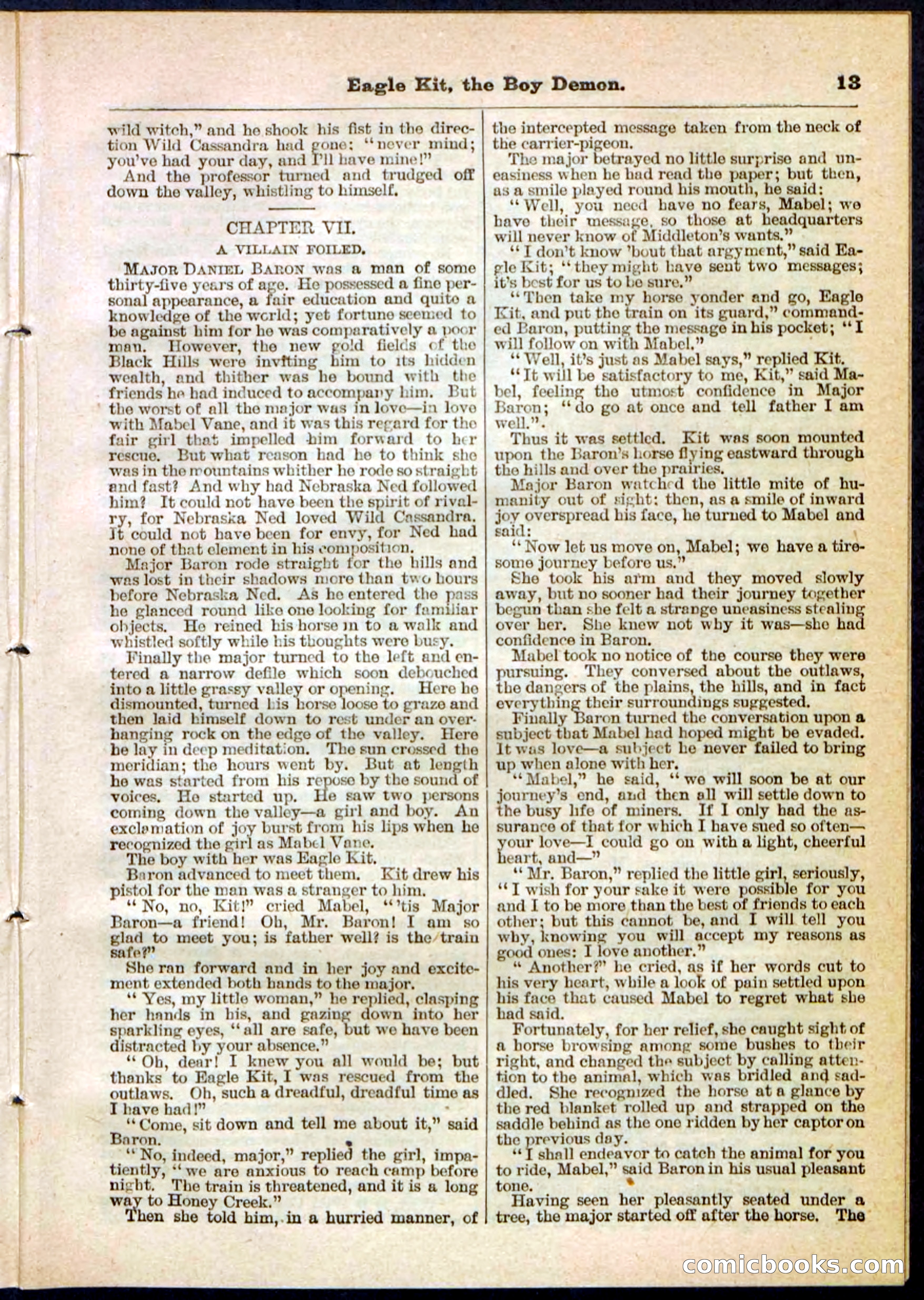 Beadle's Pocket Library No. 129 — page 13 of 32