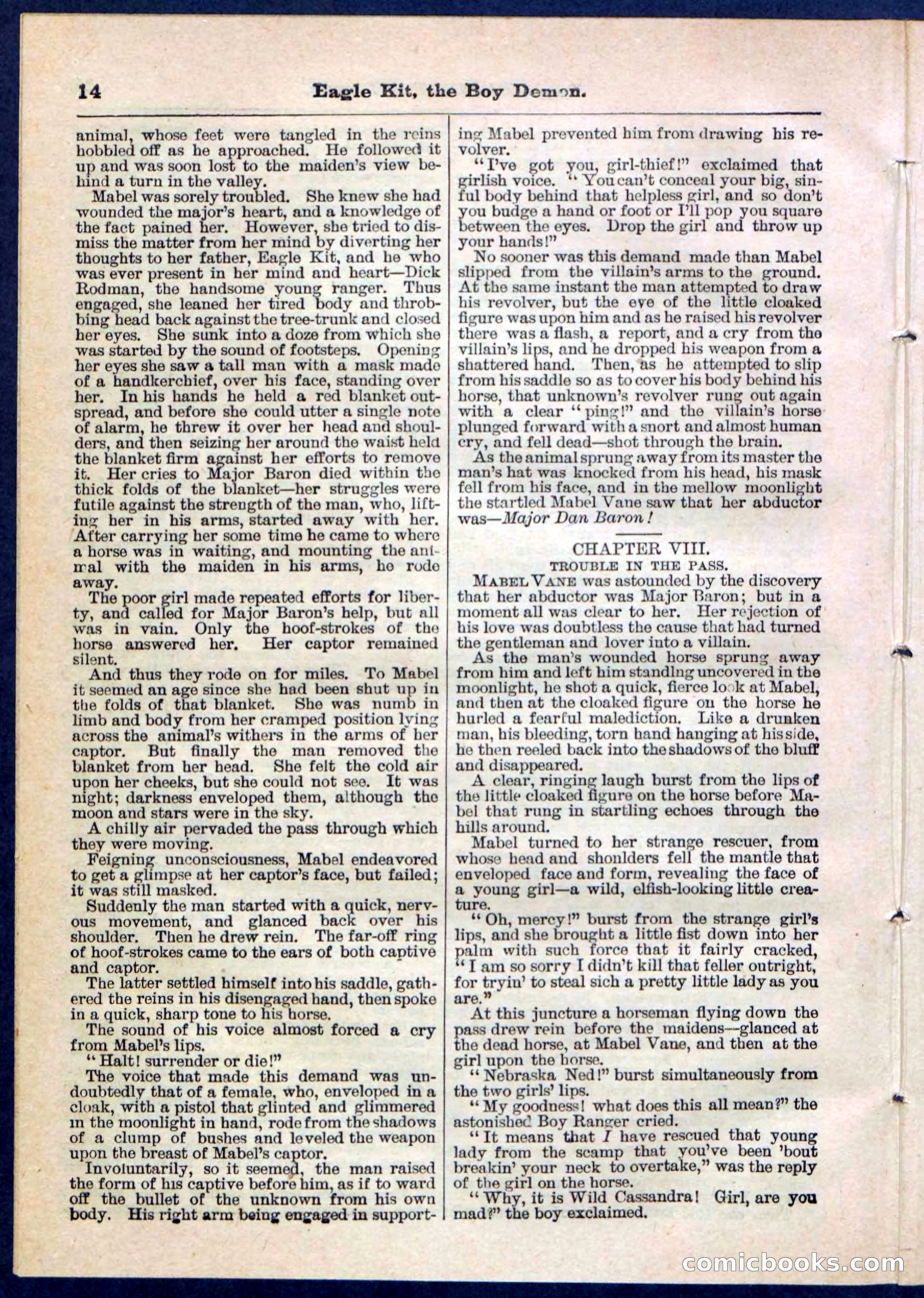 Beadle's Pocket Library No. 129 — page 14 of 32