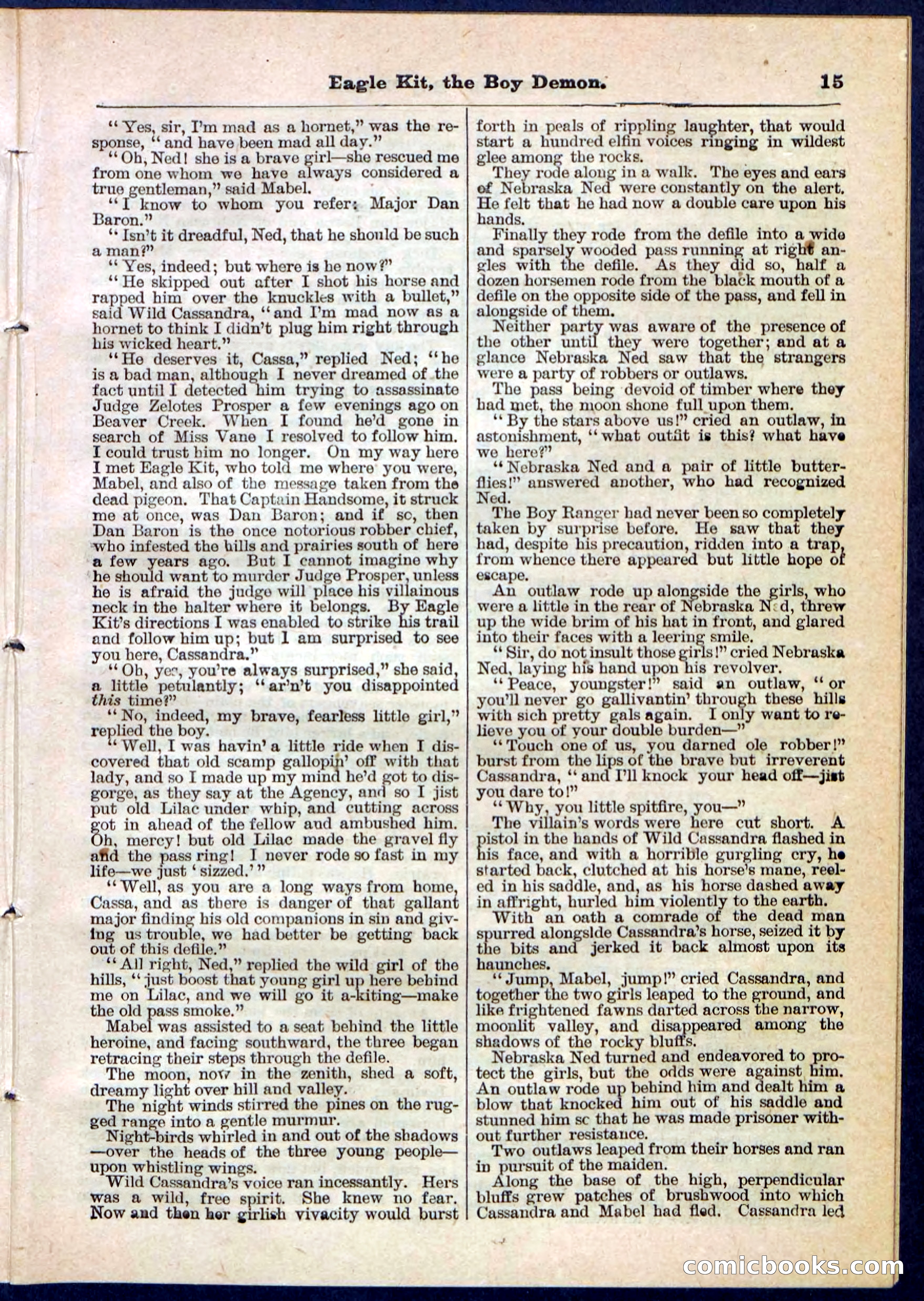 Beadle's Pocket Library No. 129 — page 15 of 32
