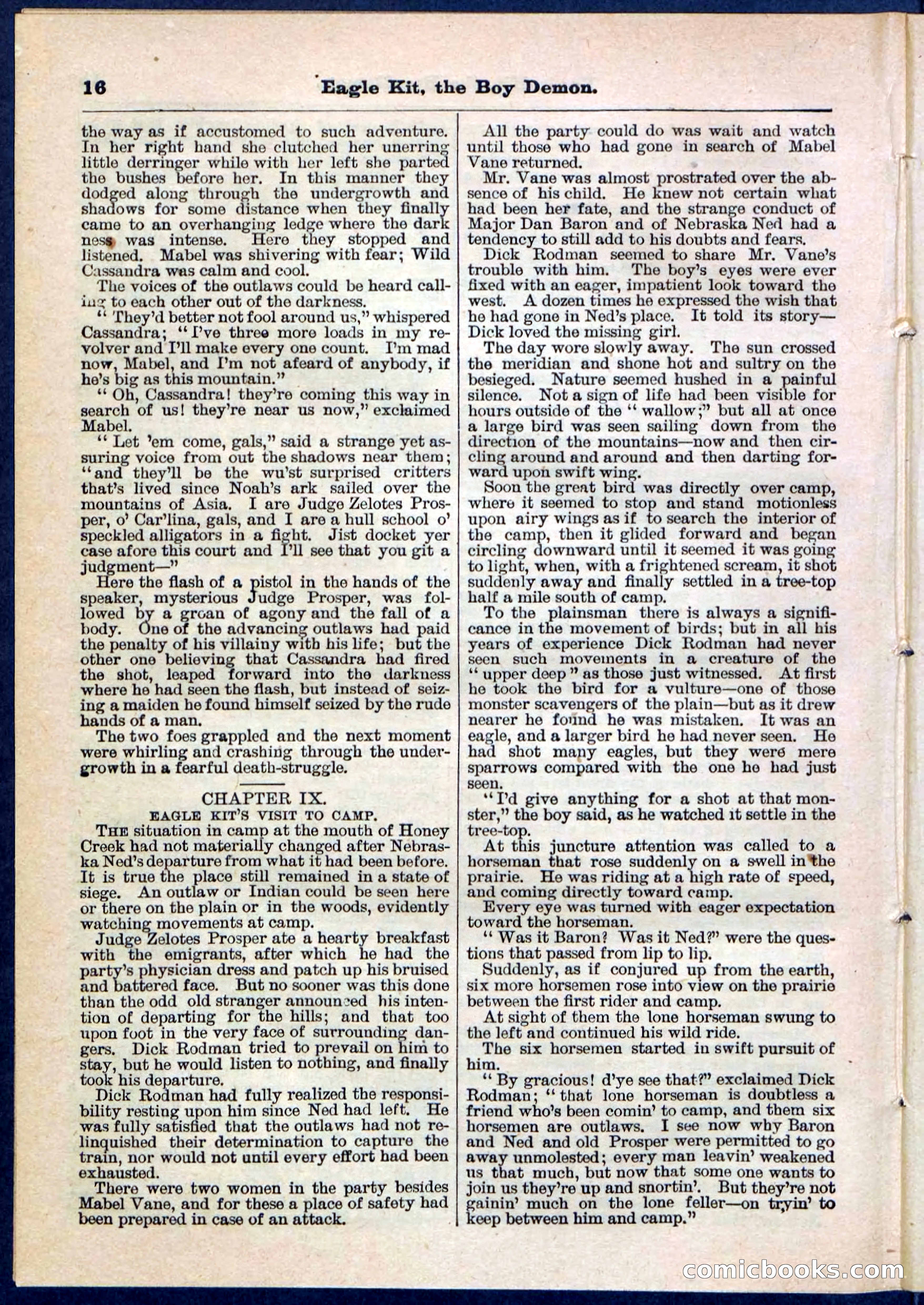 Beadle's Pocket Library No. 129 — page 16 of 32