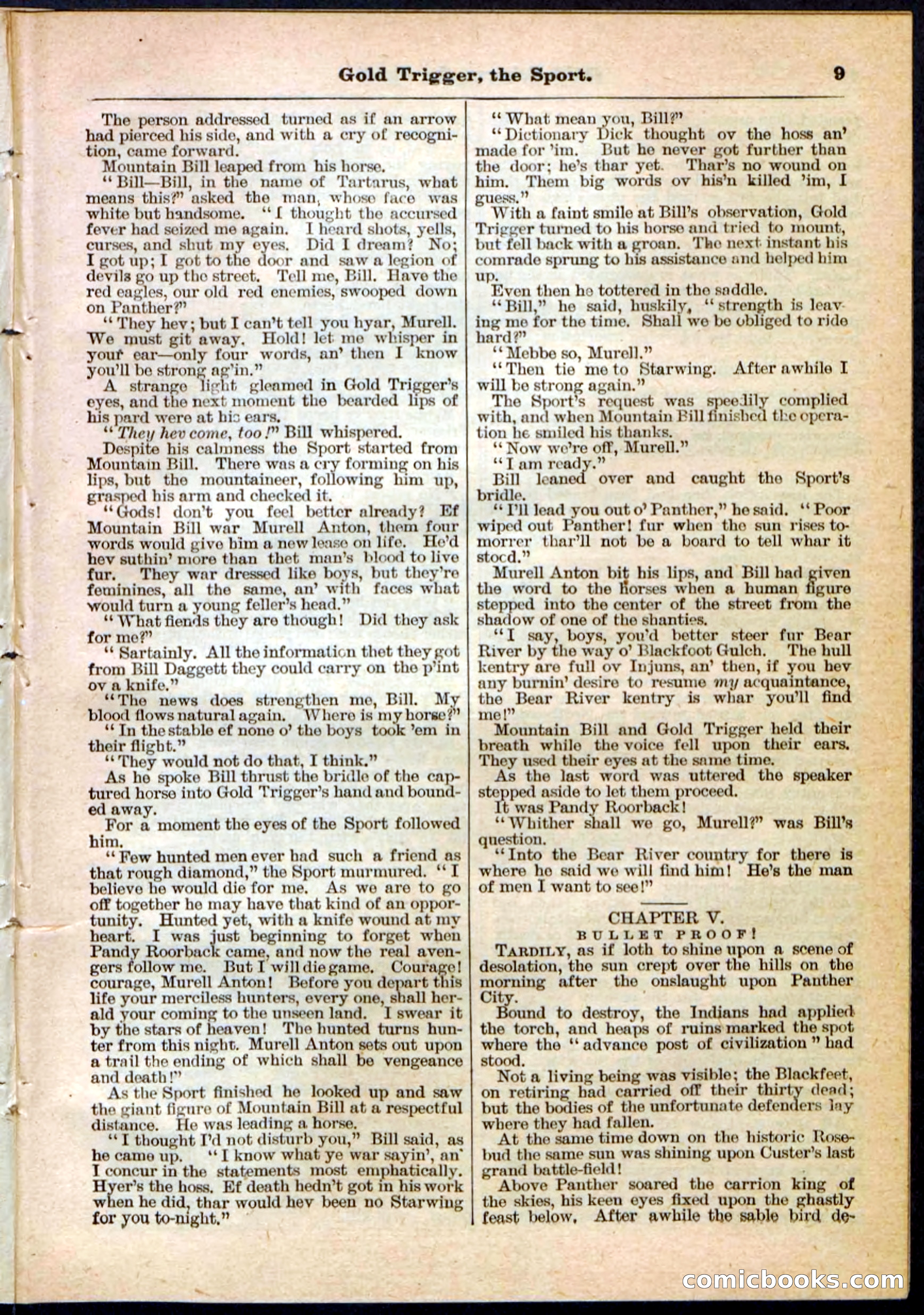 Beadle's Pocket Library No. 130 — page 9 of 32