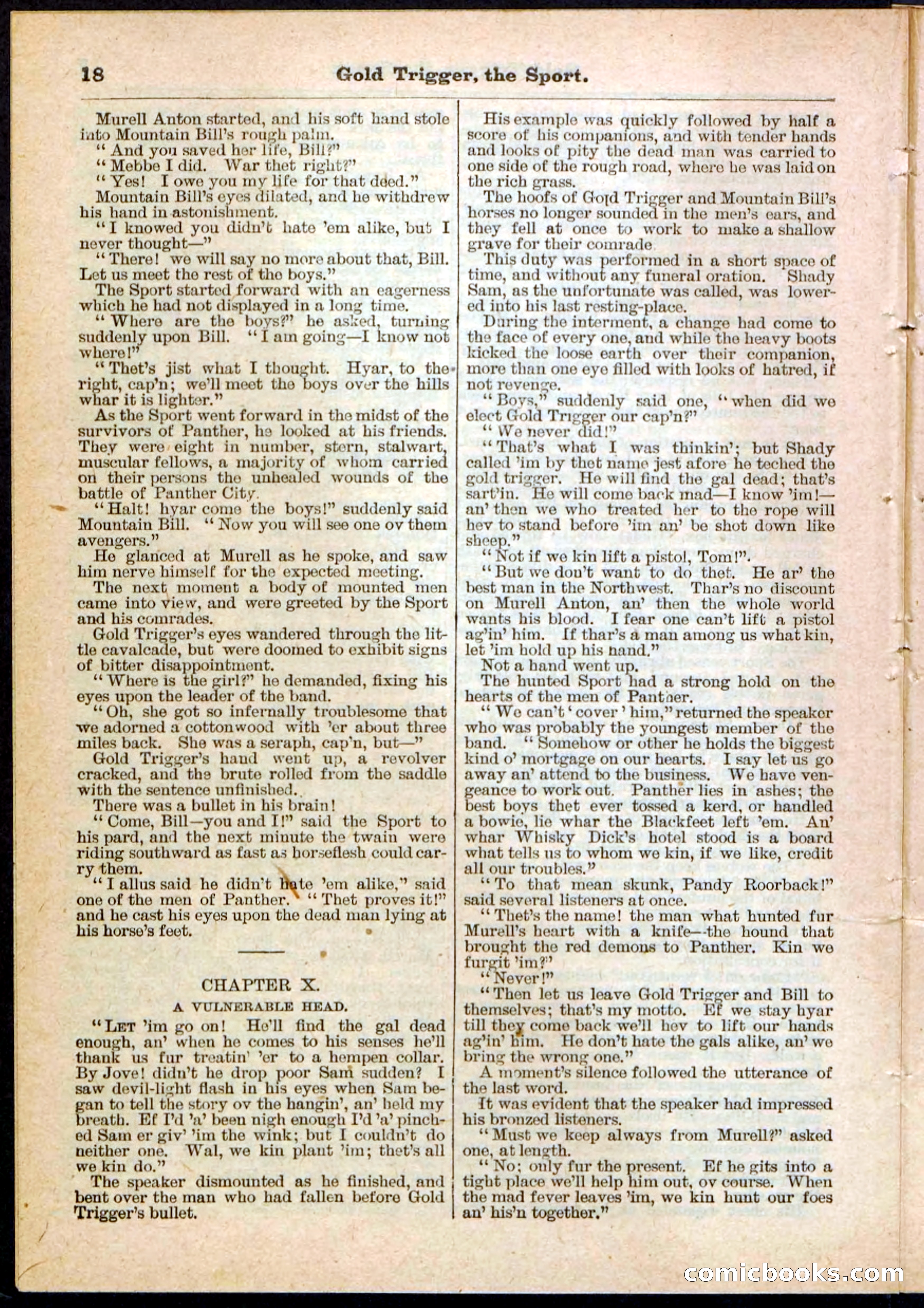 Beadle's Pocket Library No. 130 — page 18 of 32