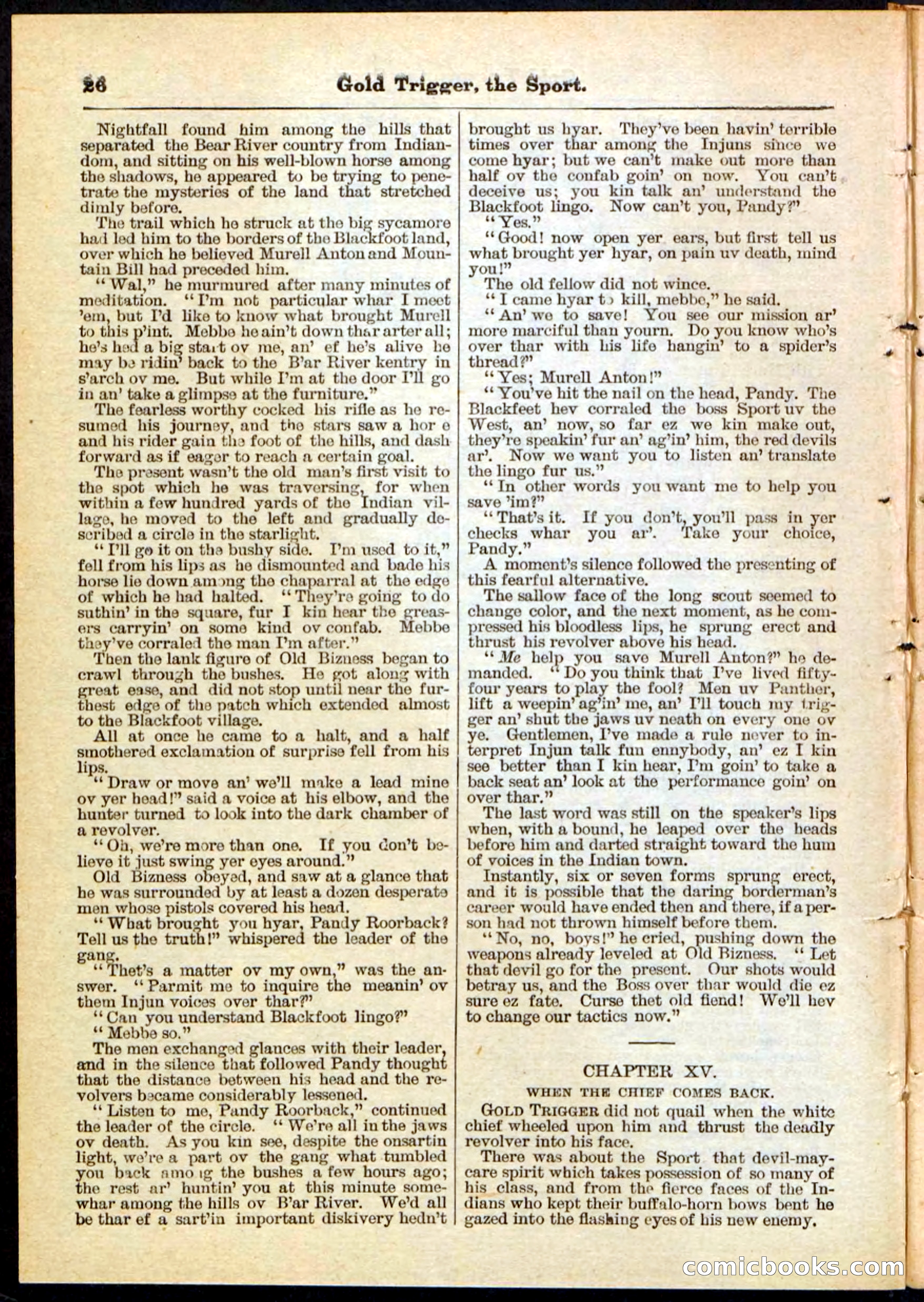 Beadle's Pocket Library No. 130 — page 26 of 32