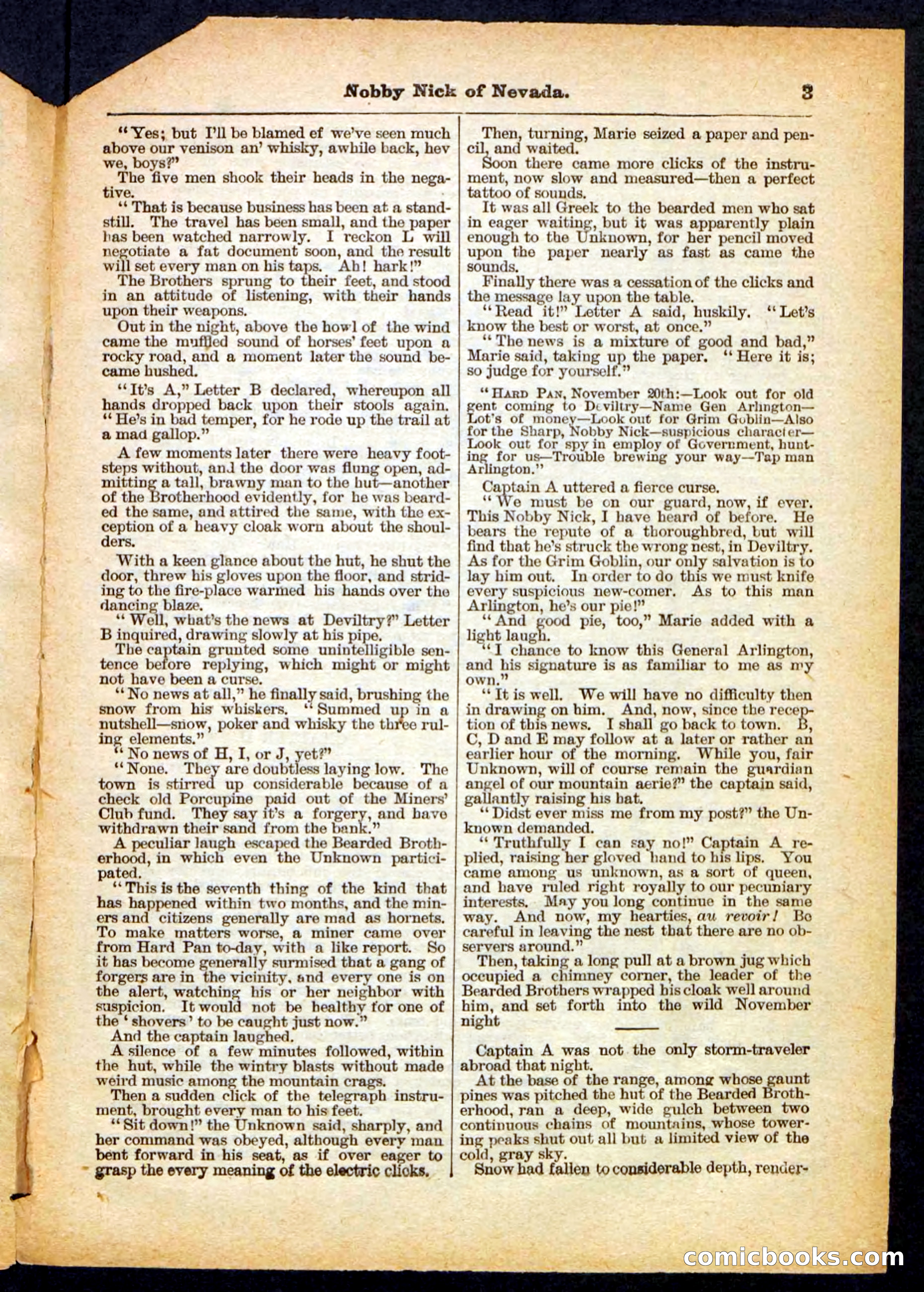 Beadle's Pocket Library No. 147 — page 3 of 32