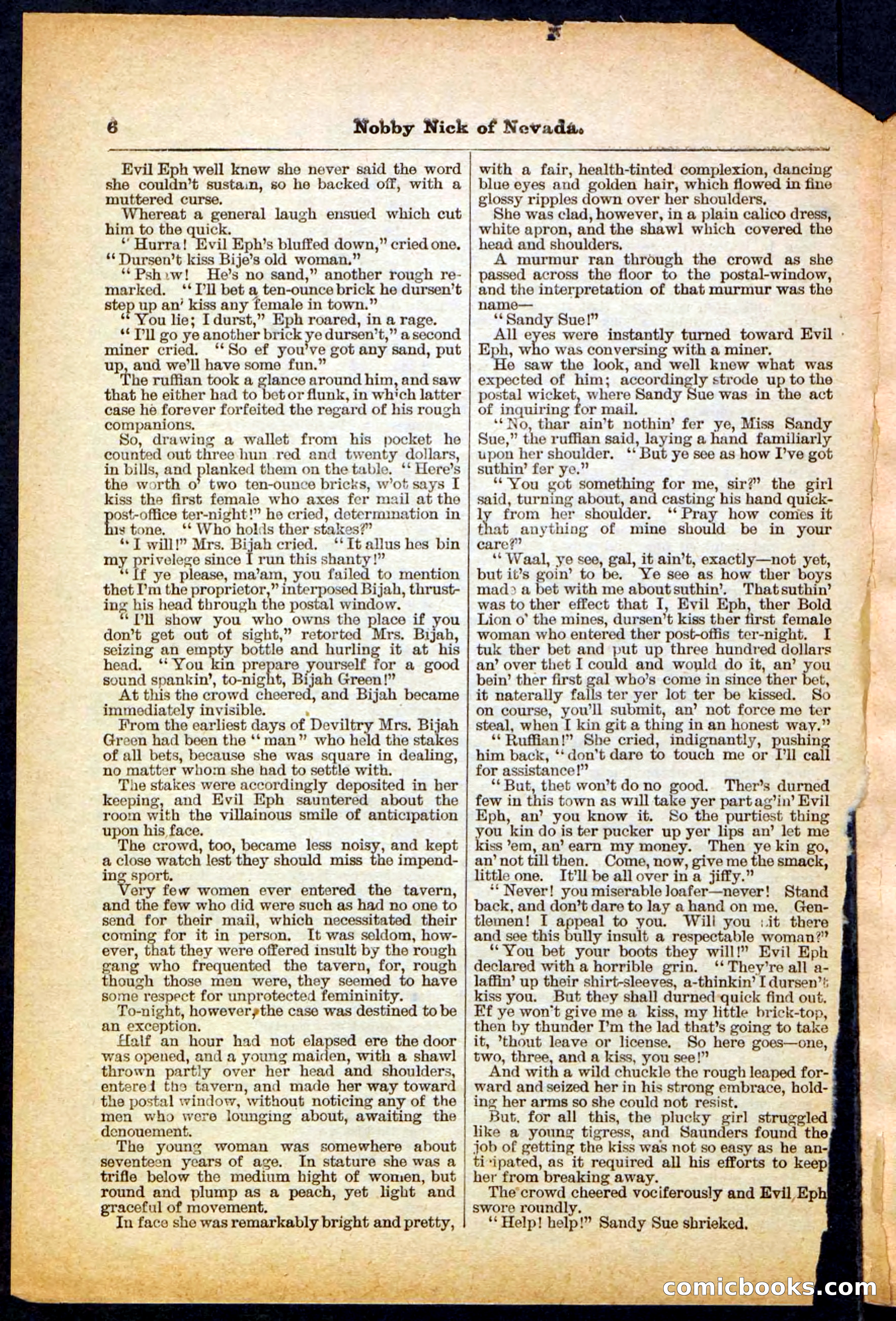 Beadle's Pocket Library No. 147 — page 6 of 32