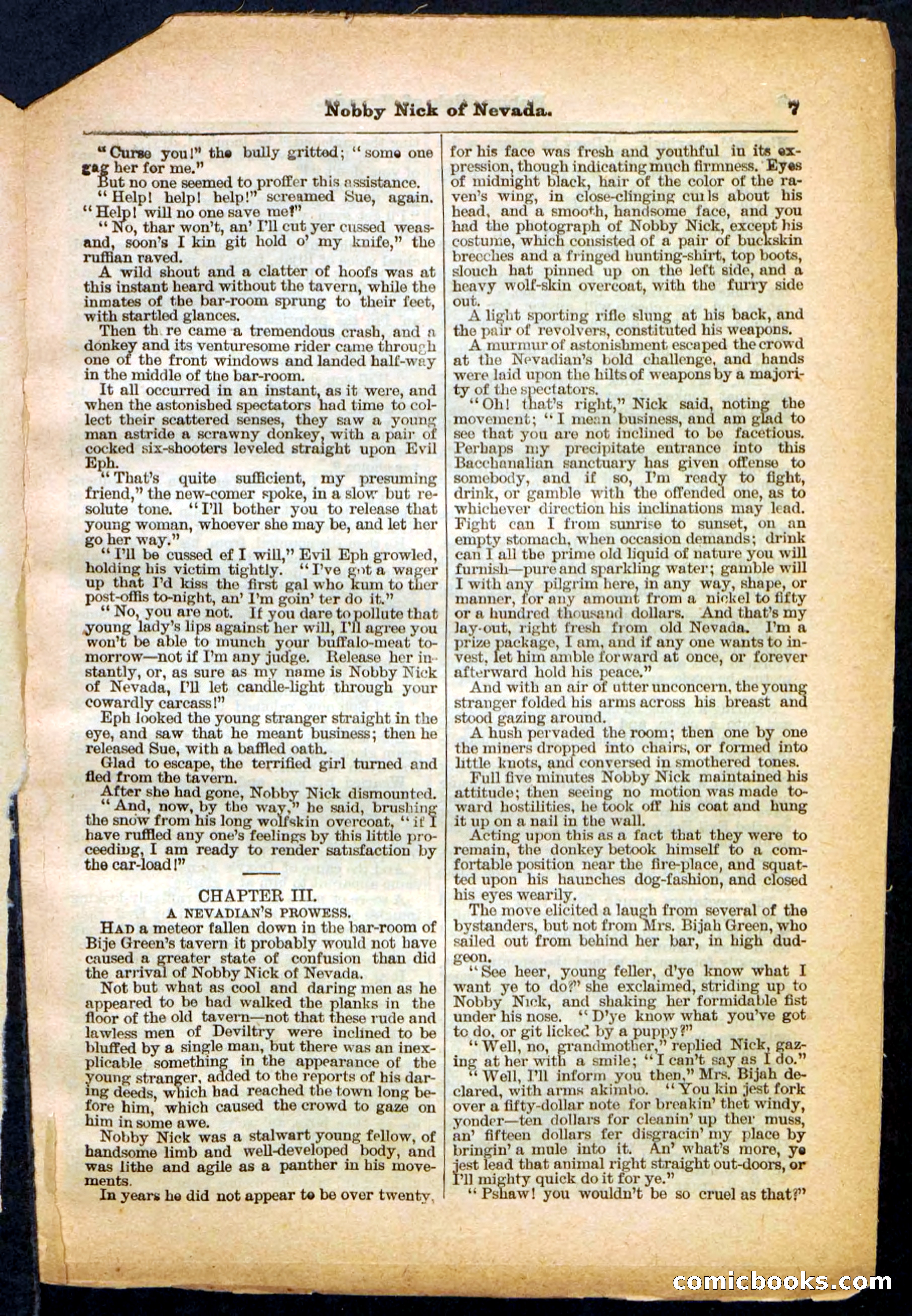 Beadle's Pocket Library No. 147 — page 7 of 32