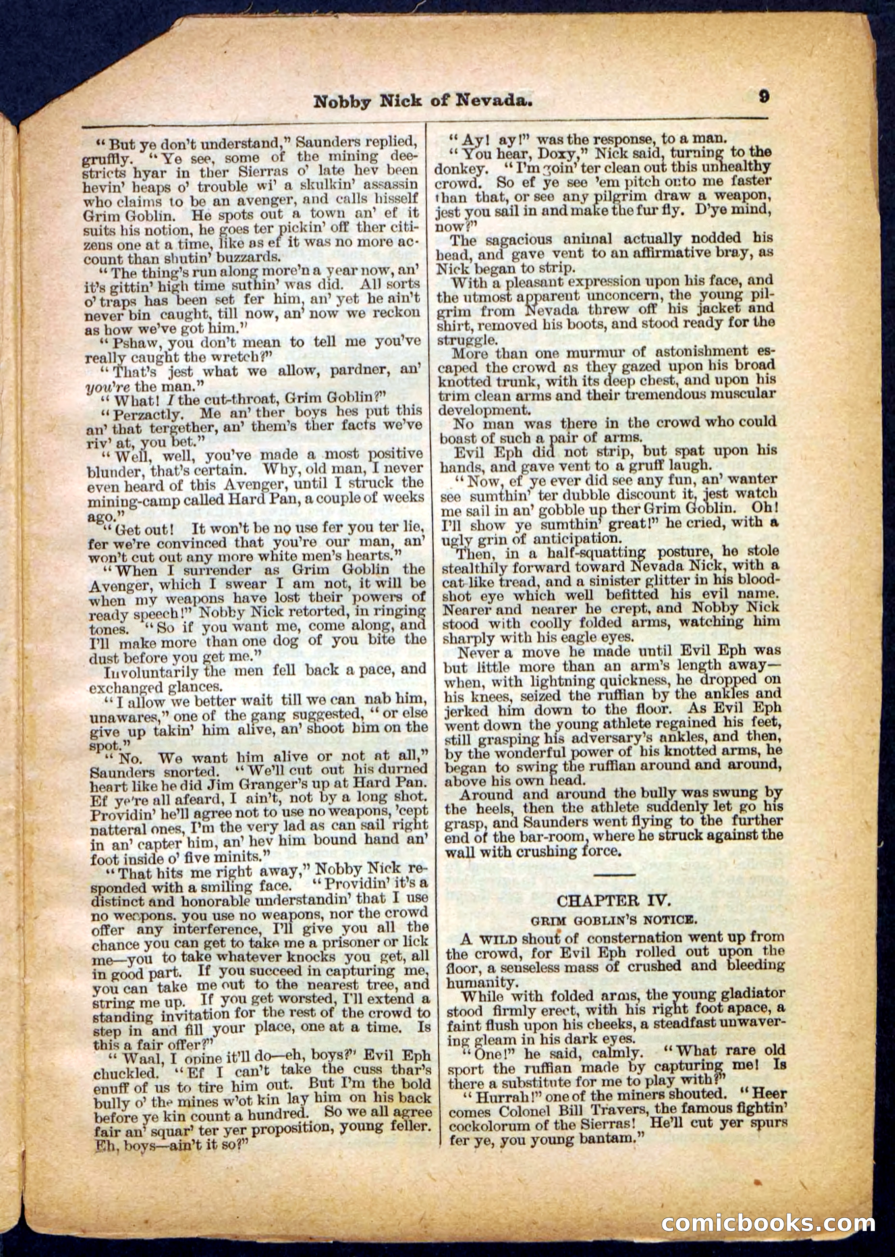 Beadle's Pocket Library No. 147 — page 9 of 32