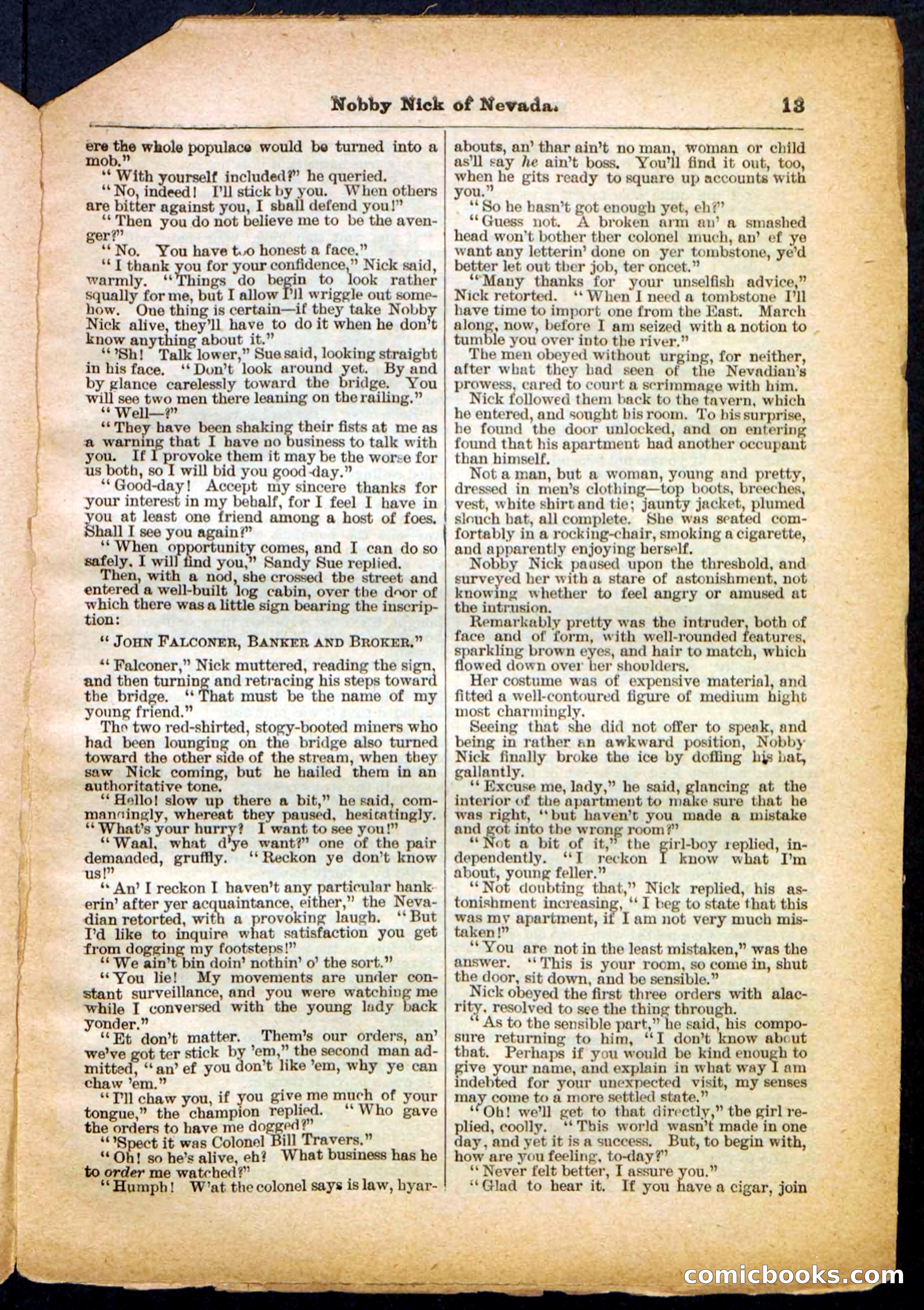 Beadle's Pocket Library No. 147 — page 13 of 32