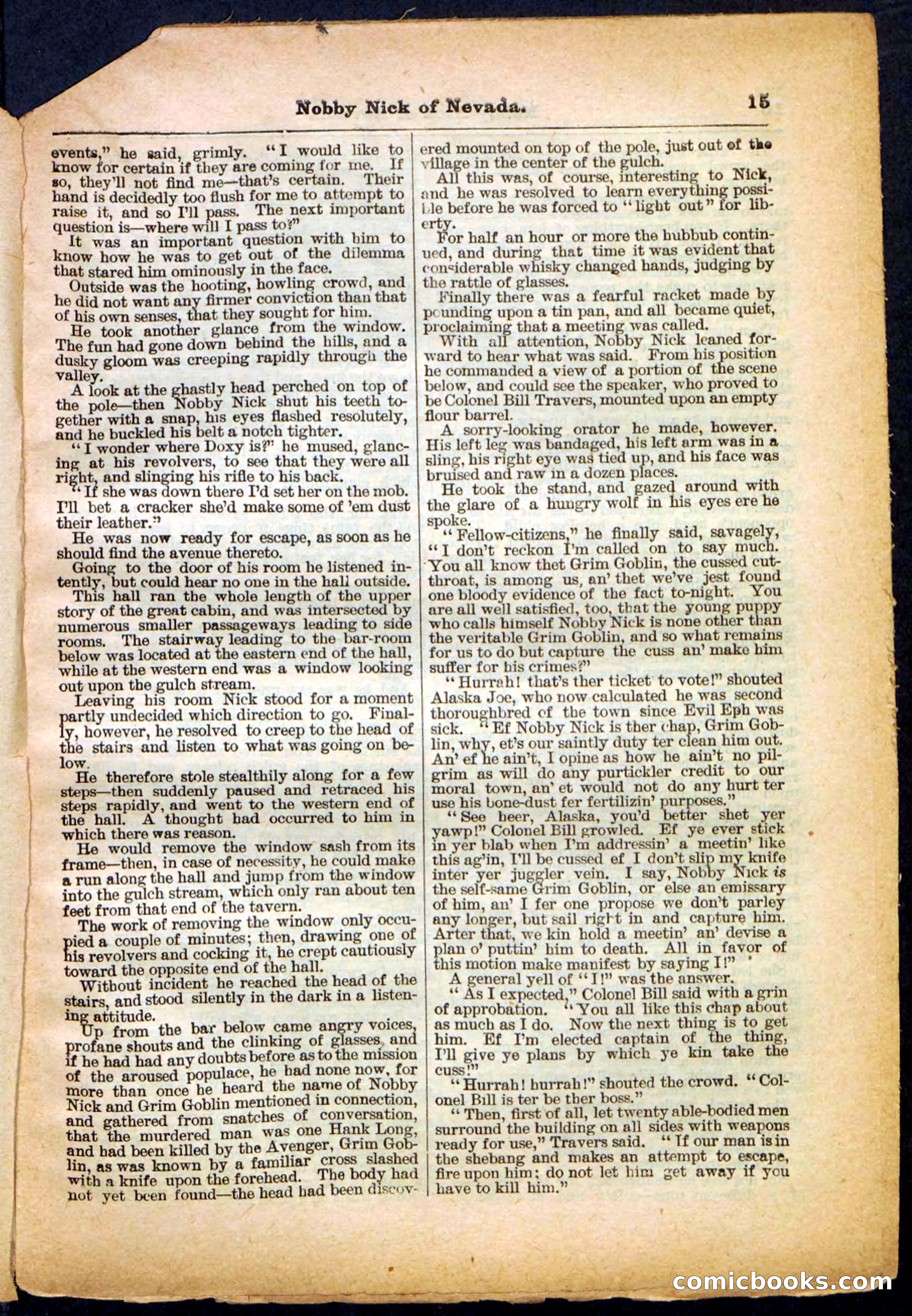 Beadle's Pocket Library No. 147 — page 15 of 32